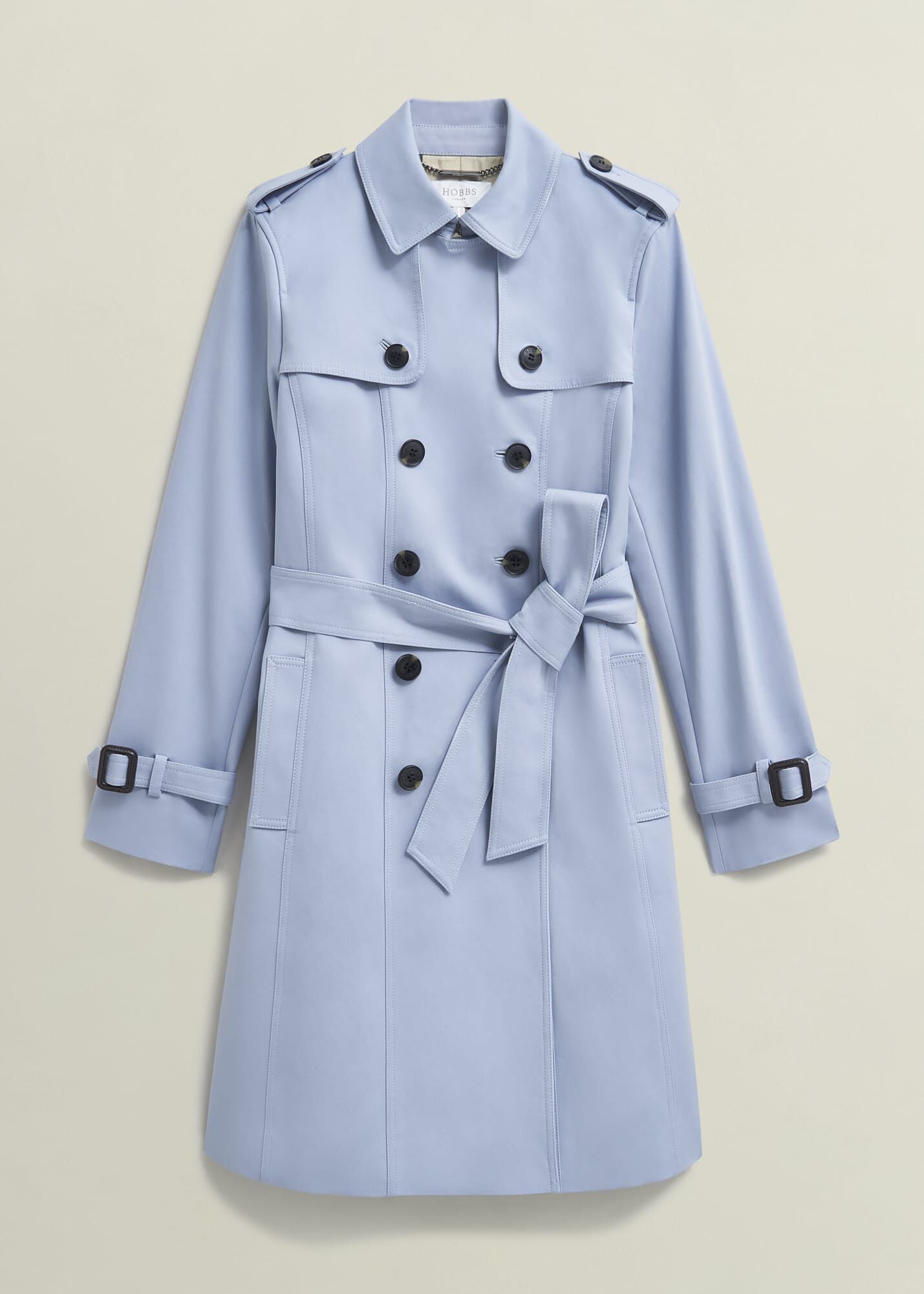 Skylar Shower Resistant Trench Coat