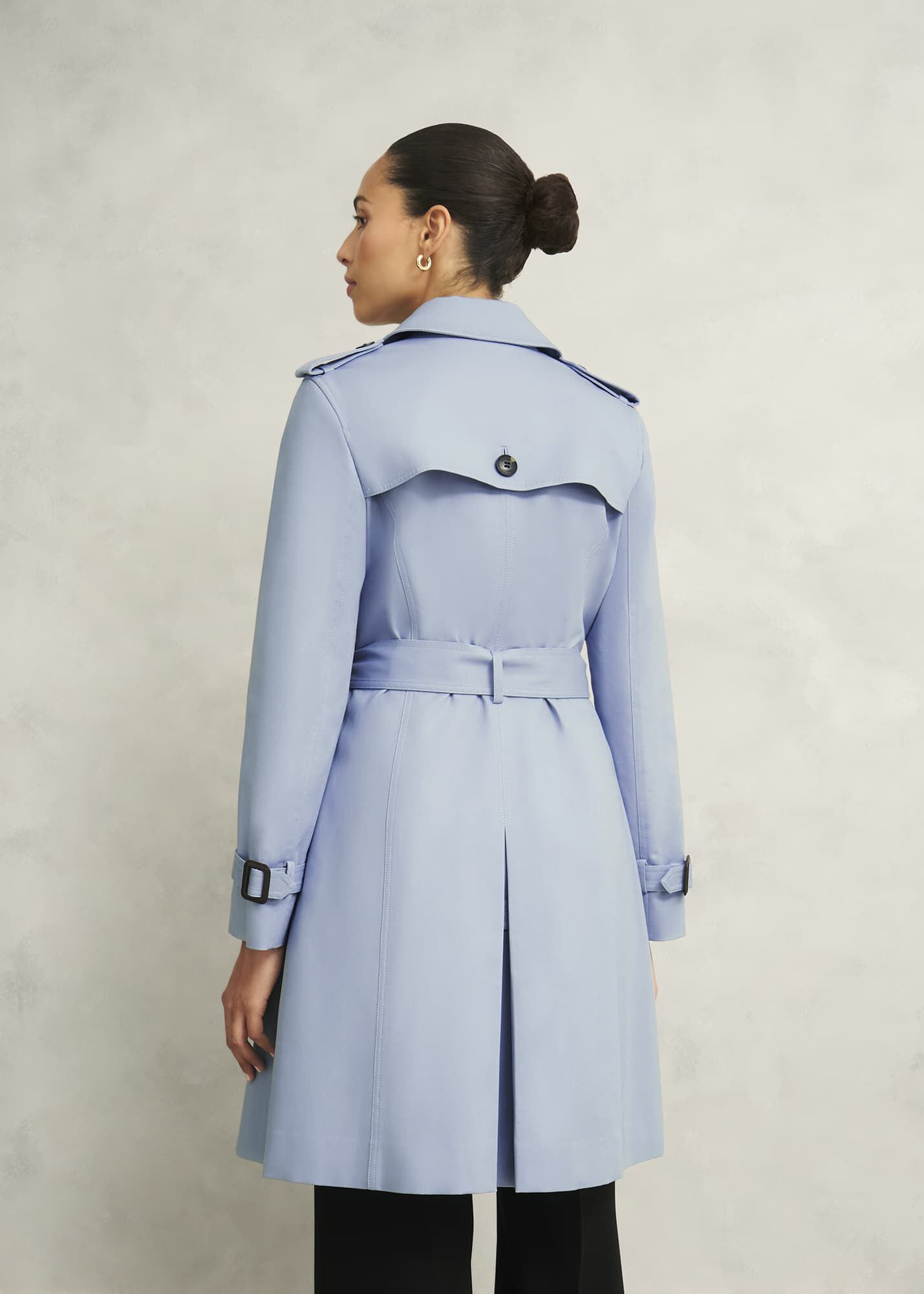 Skylar Shower Resistant Trench Coat
