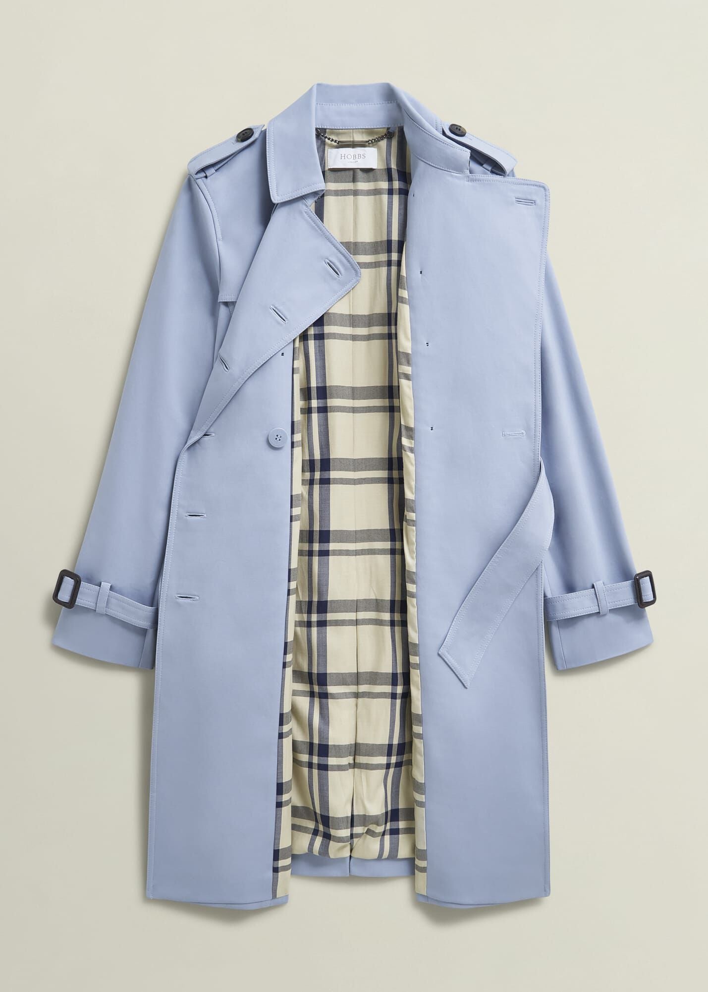 Skylar Shower Resistant Trench Coat