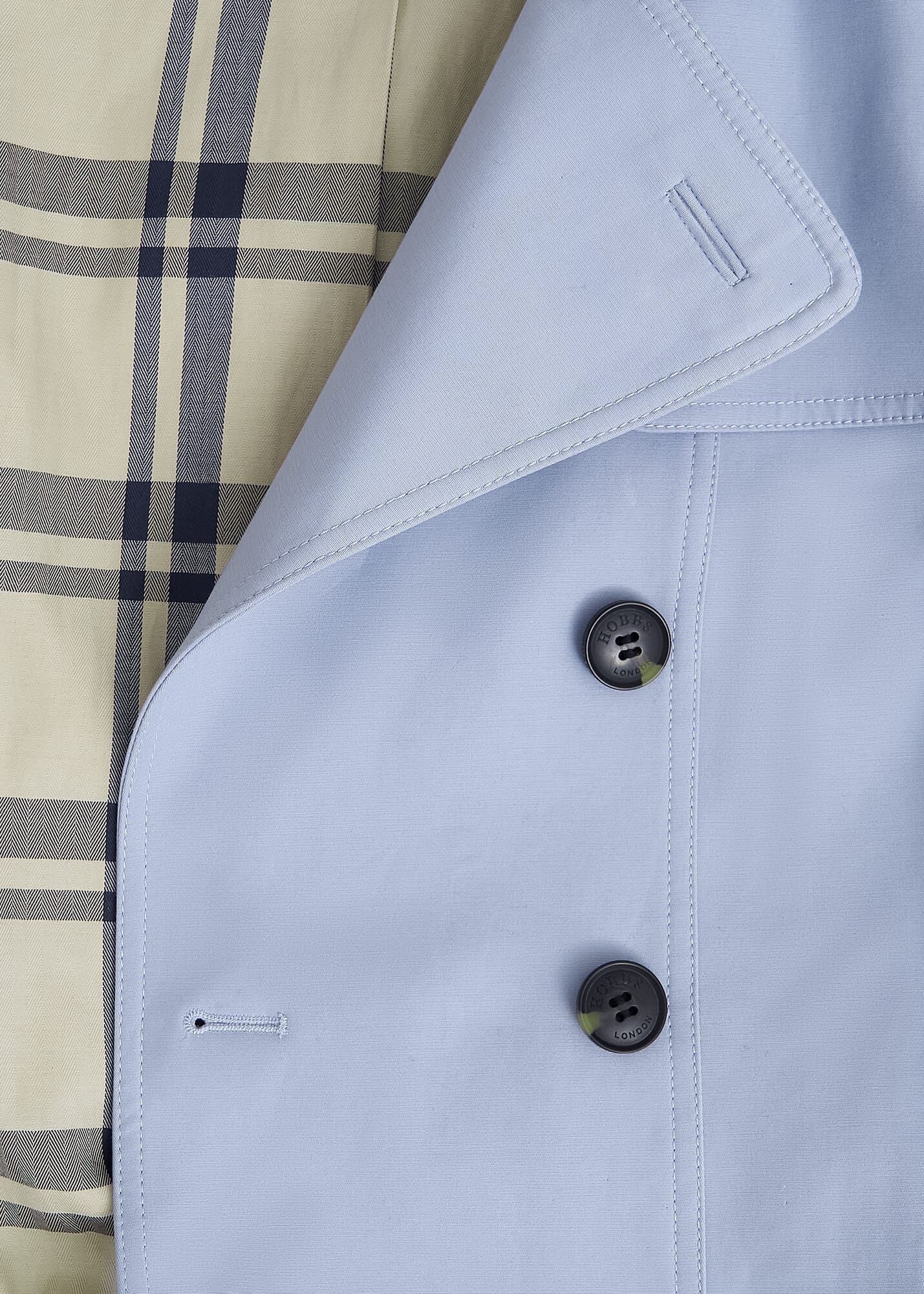 Skylar Shower Resistant Trench Coat