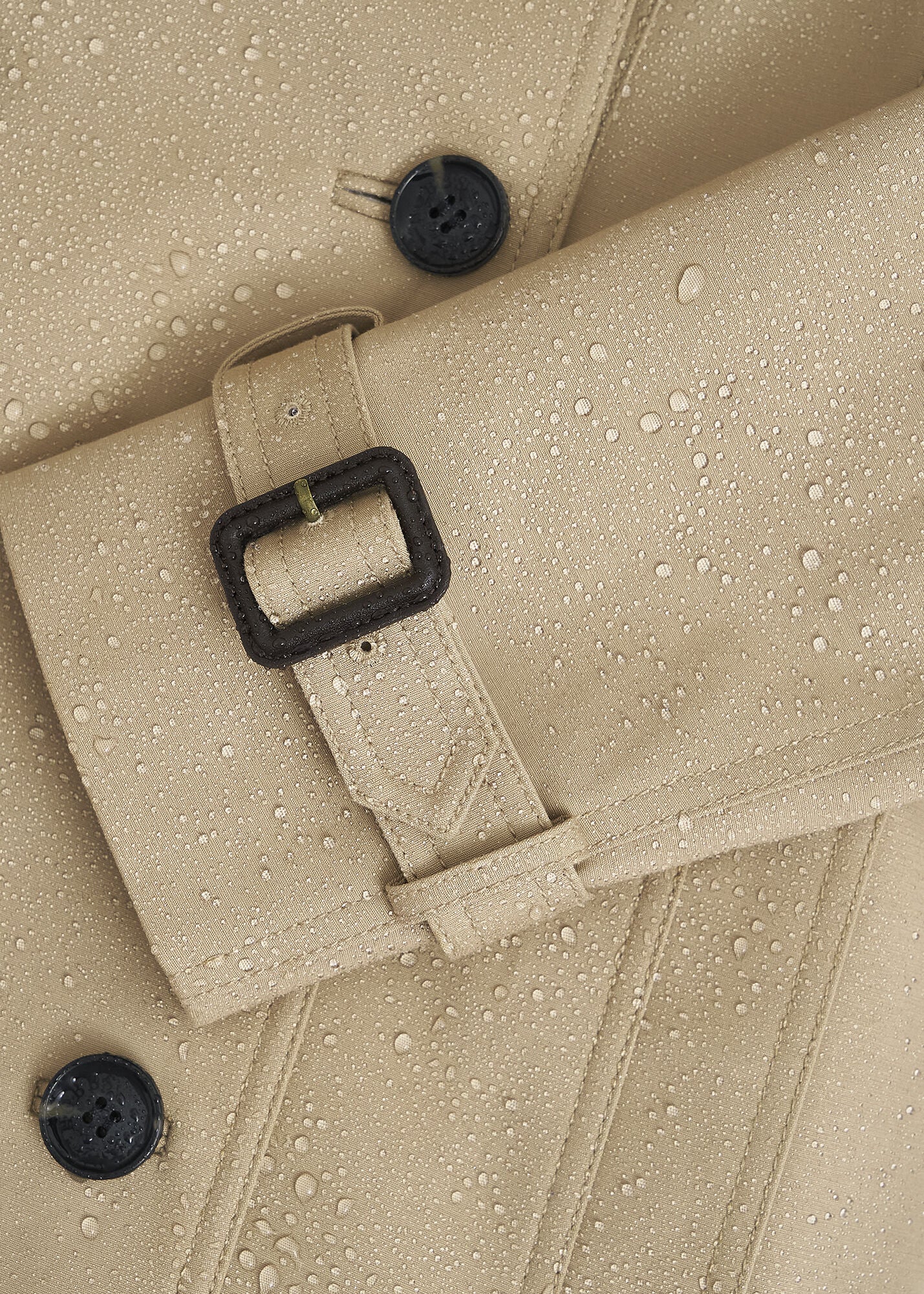 Petite Skylar Shower Resistant Trench Coat