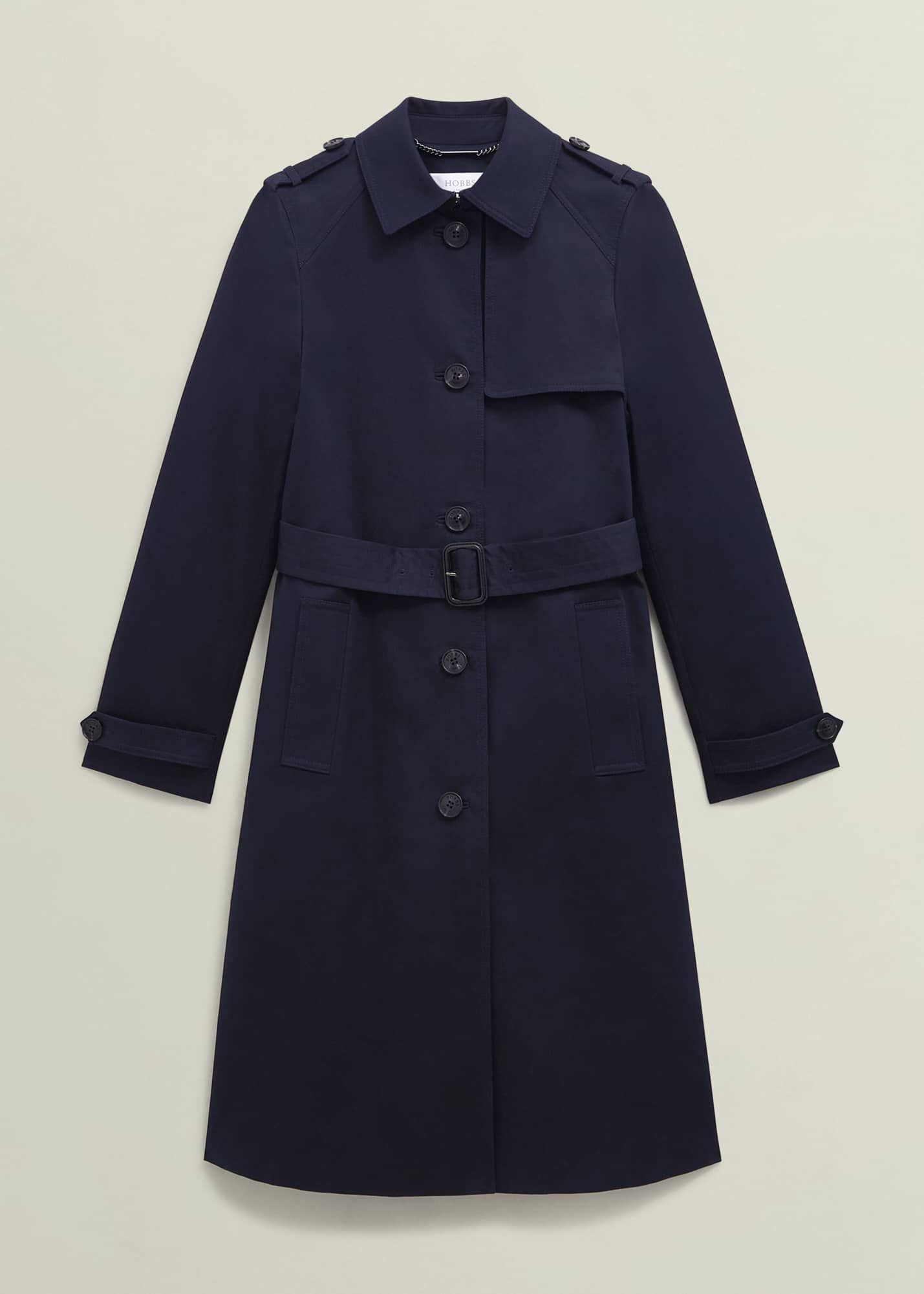 Hallie Shower Resistant Trench