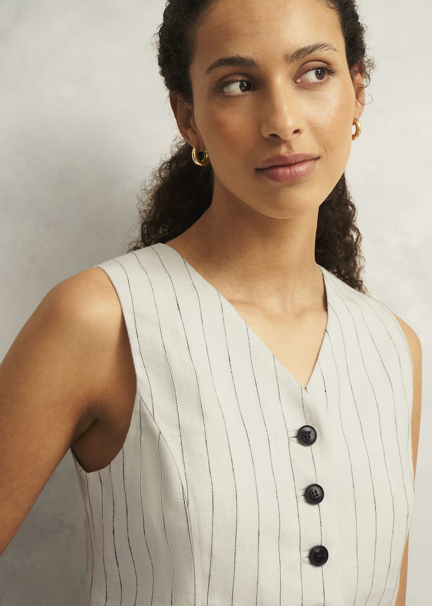 Groombridge Linen Waistcoat
