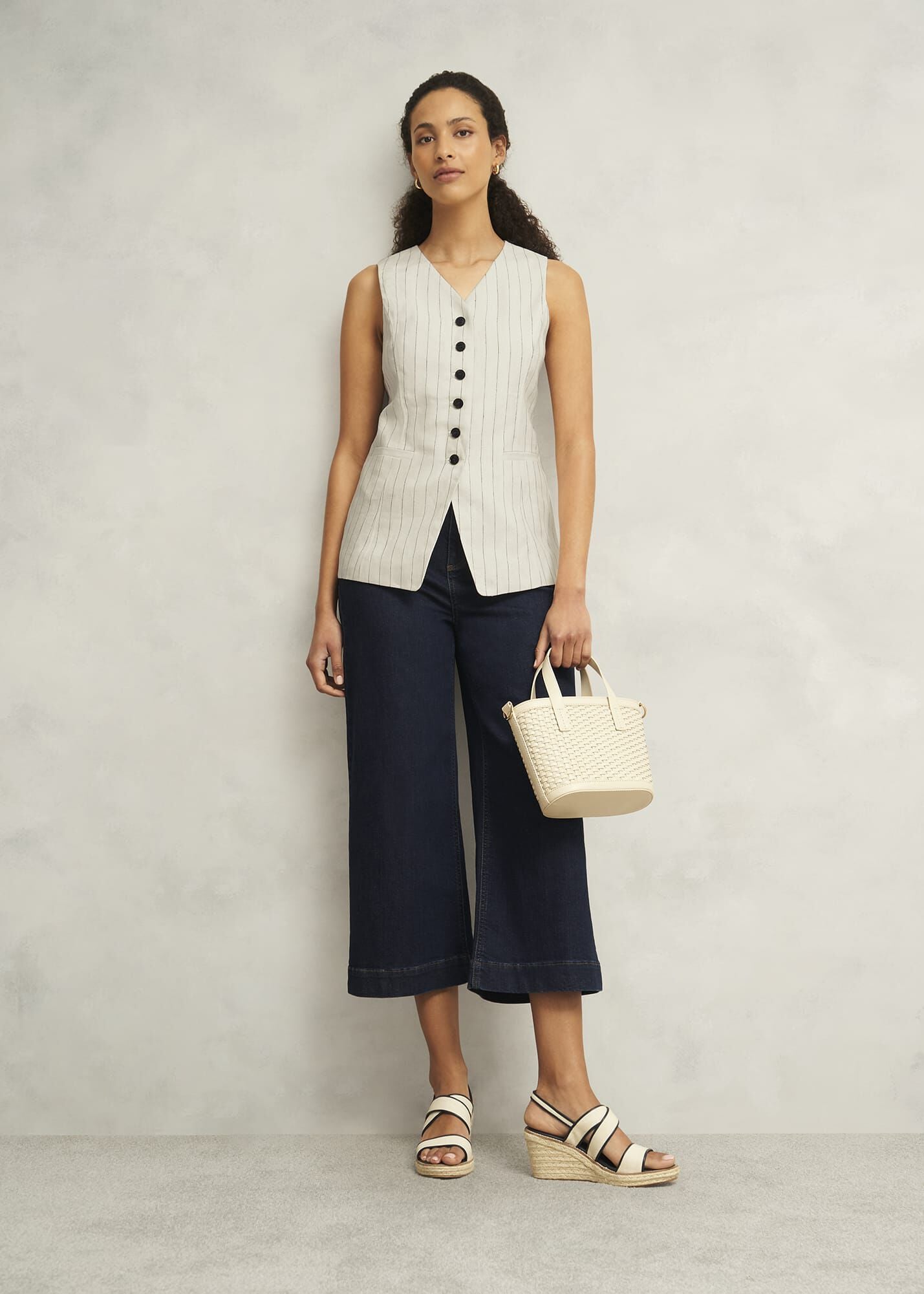 Groombridge Linen Waistcoat