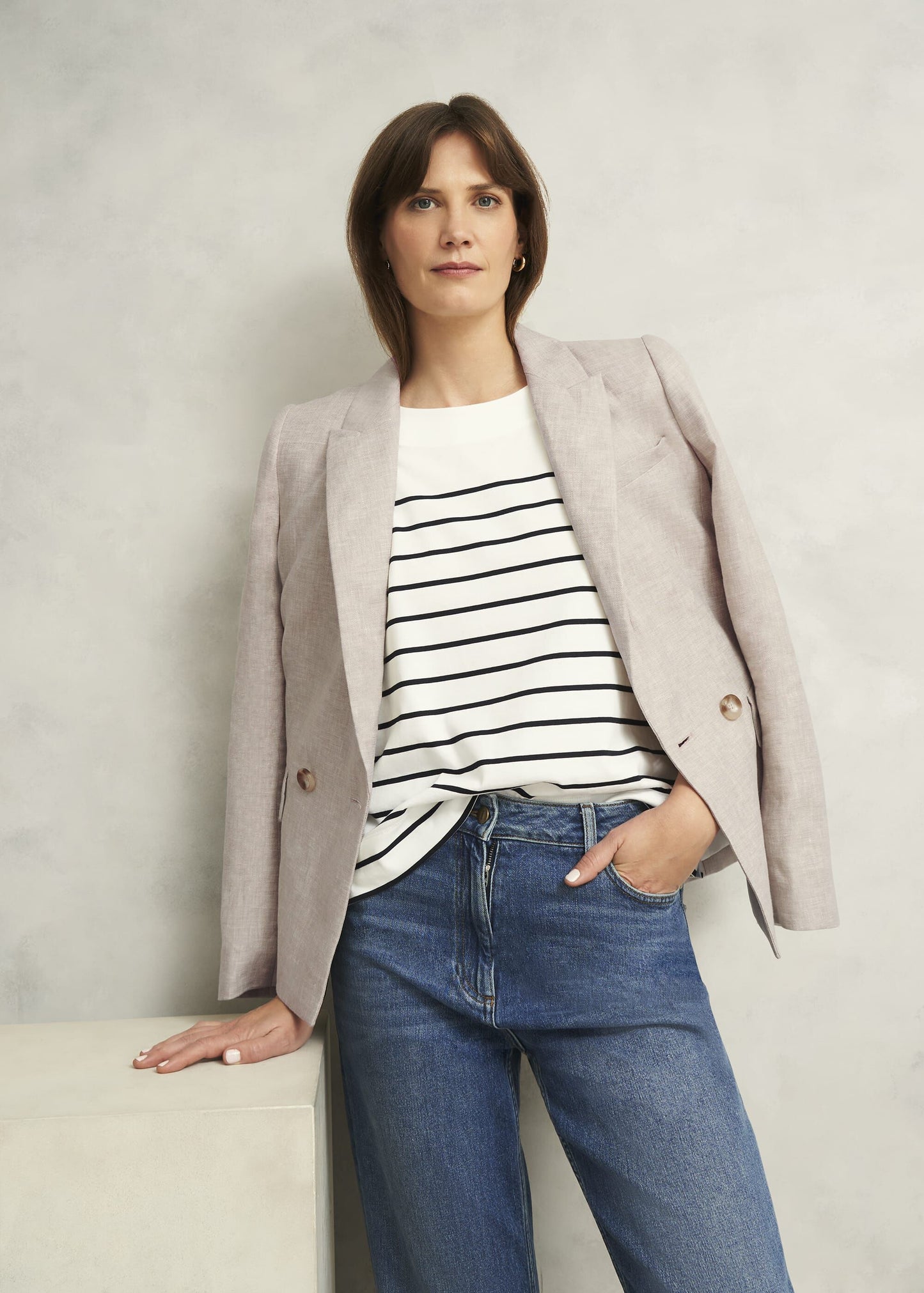 Alessia Linen Jacket