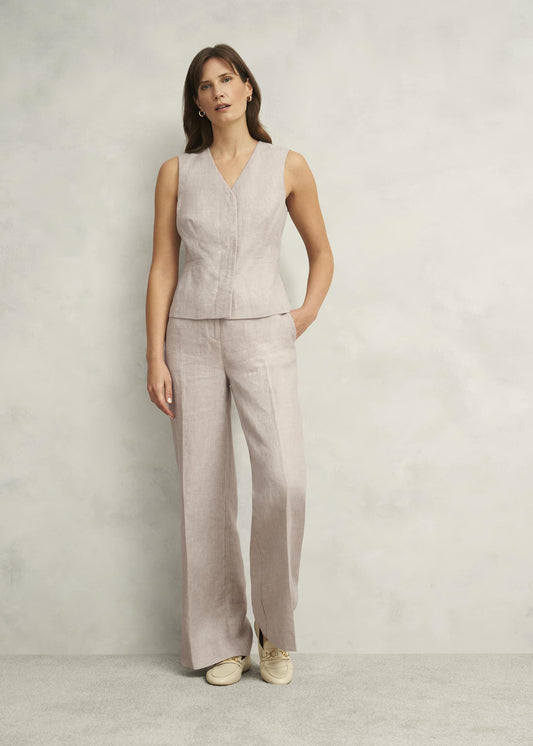 Alessia Linen Waistcoat