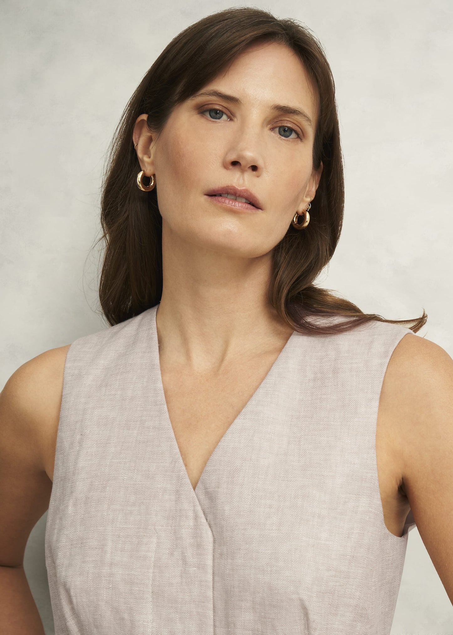 Alessia Linen Waistcoat