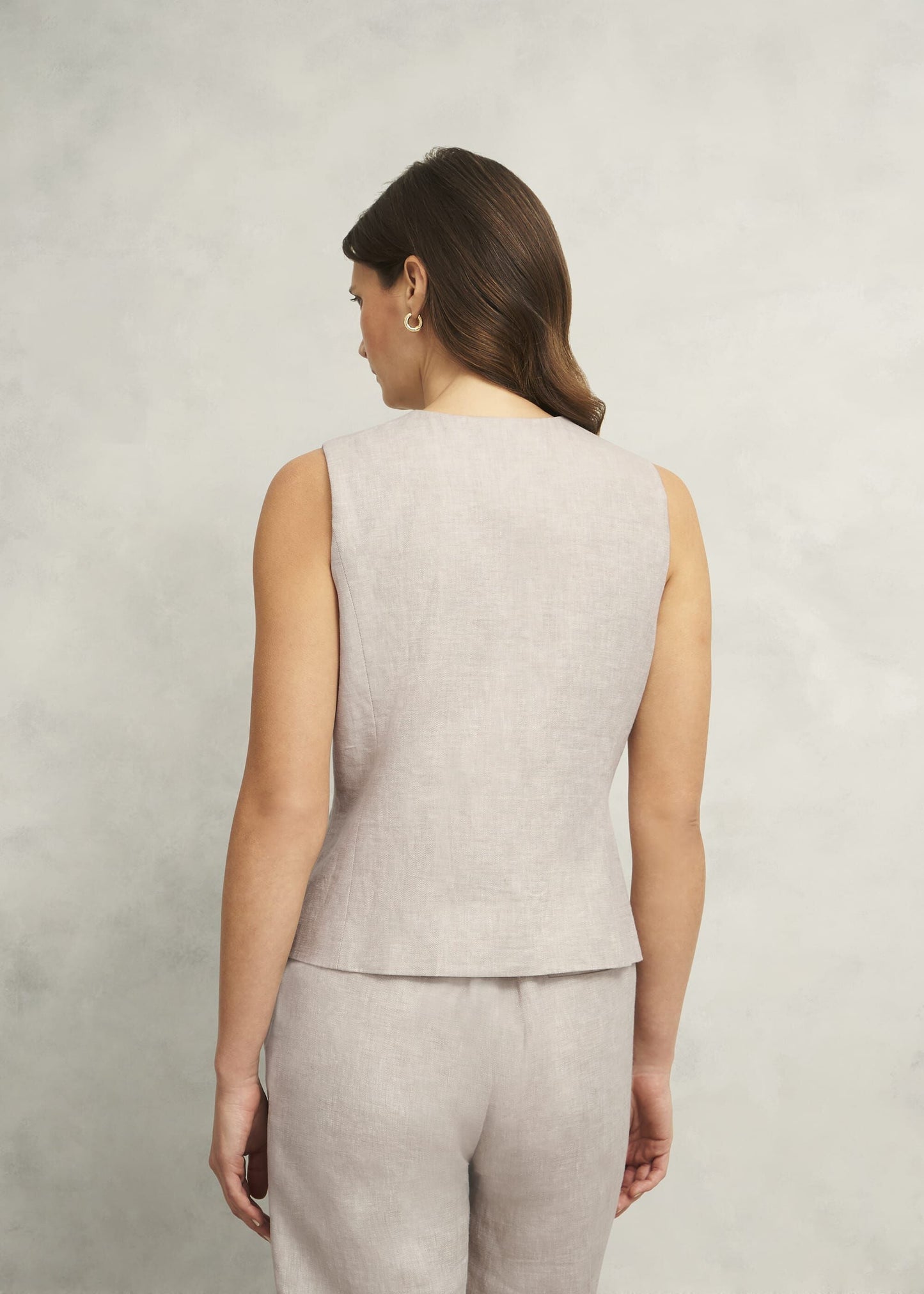 Alessia Linen Waistcoat