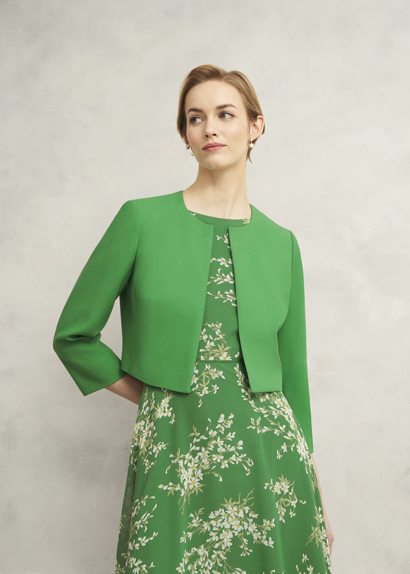 Elize Crepe Jacket