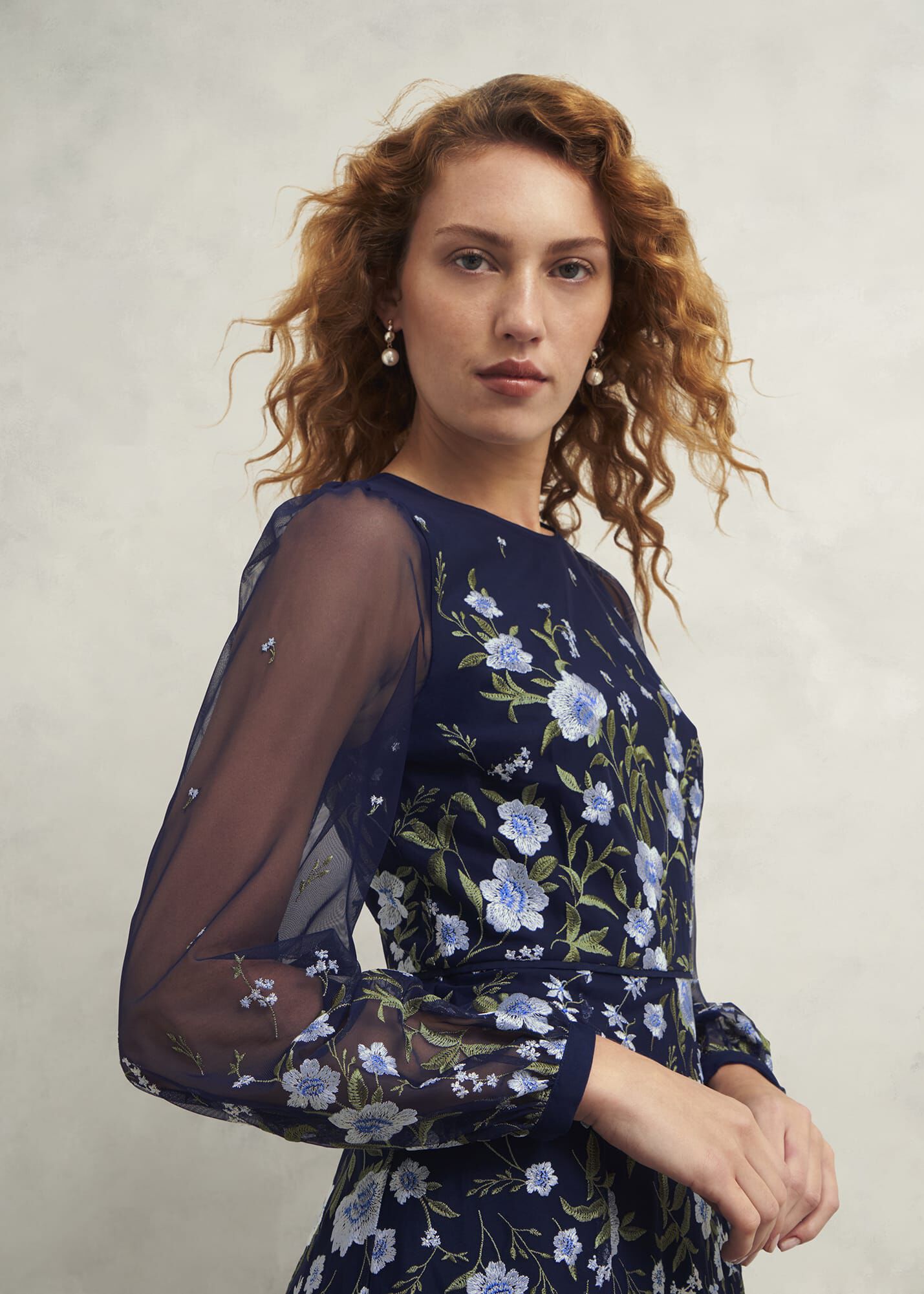 Lois Embroidered Dress
