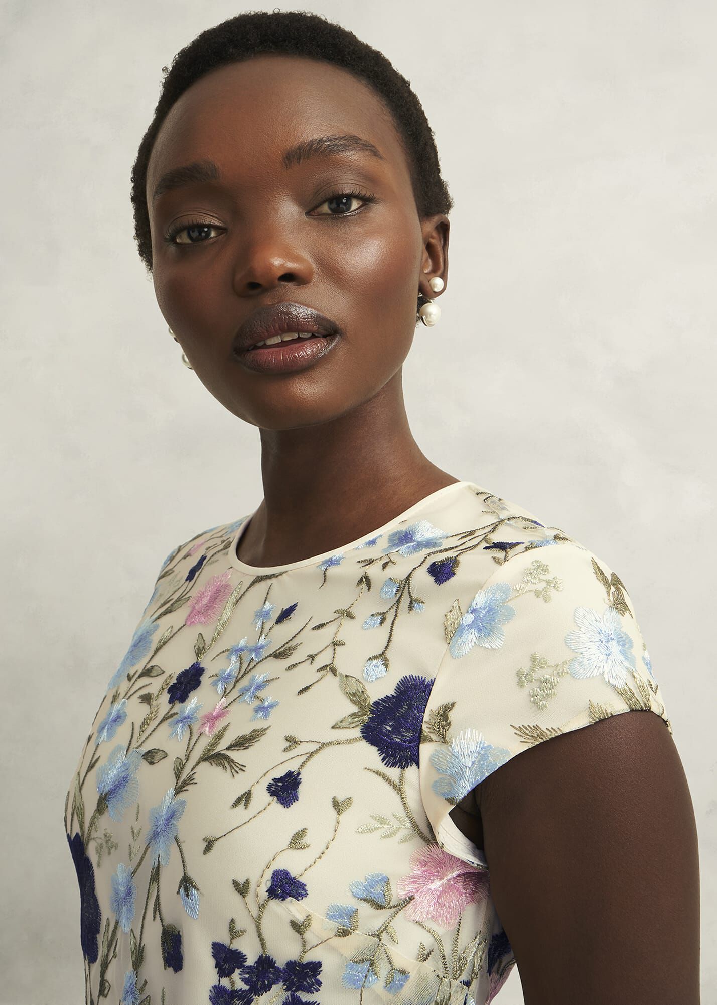 Tia Embroidered Dress