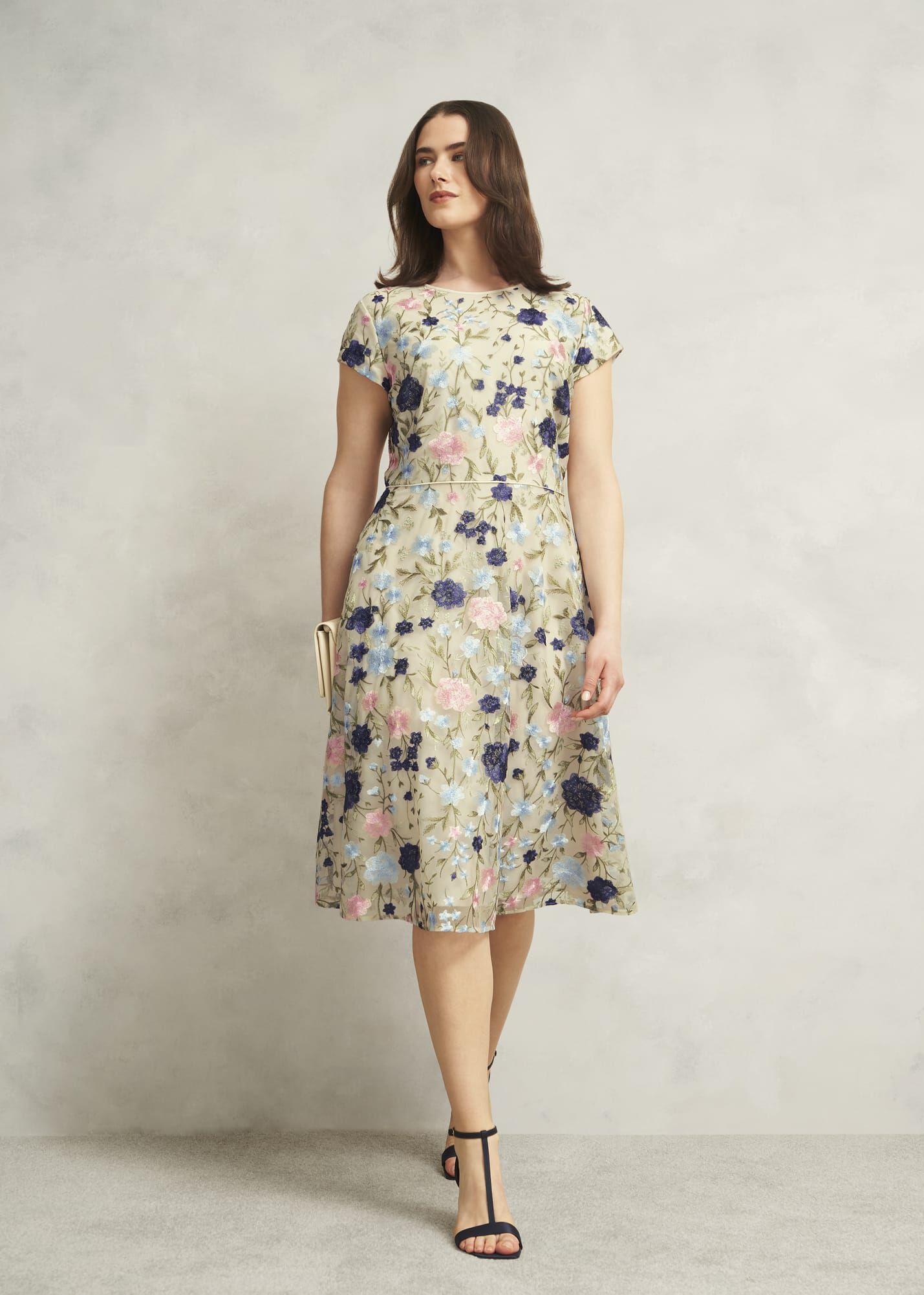 Tia Embroidered Dress
