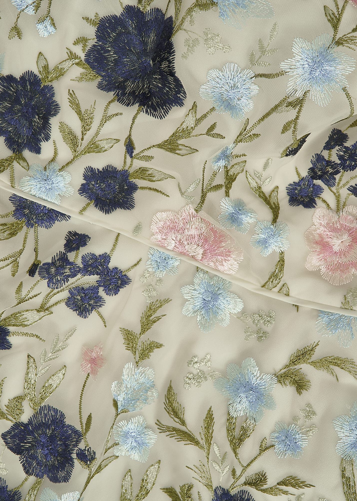 Petite Tia Embroidered Dress