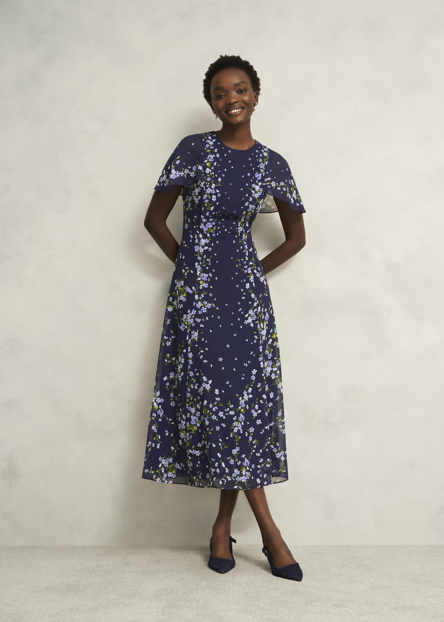Rosella Cape Dress