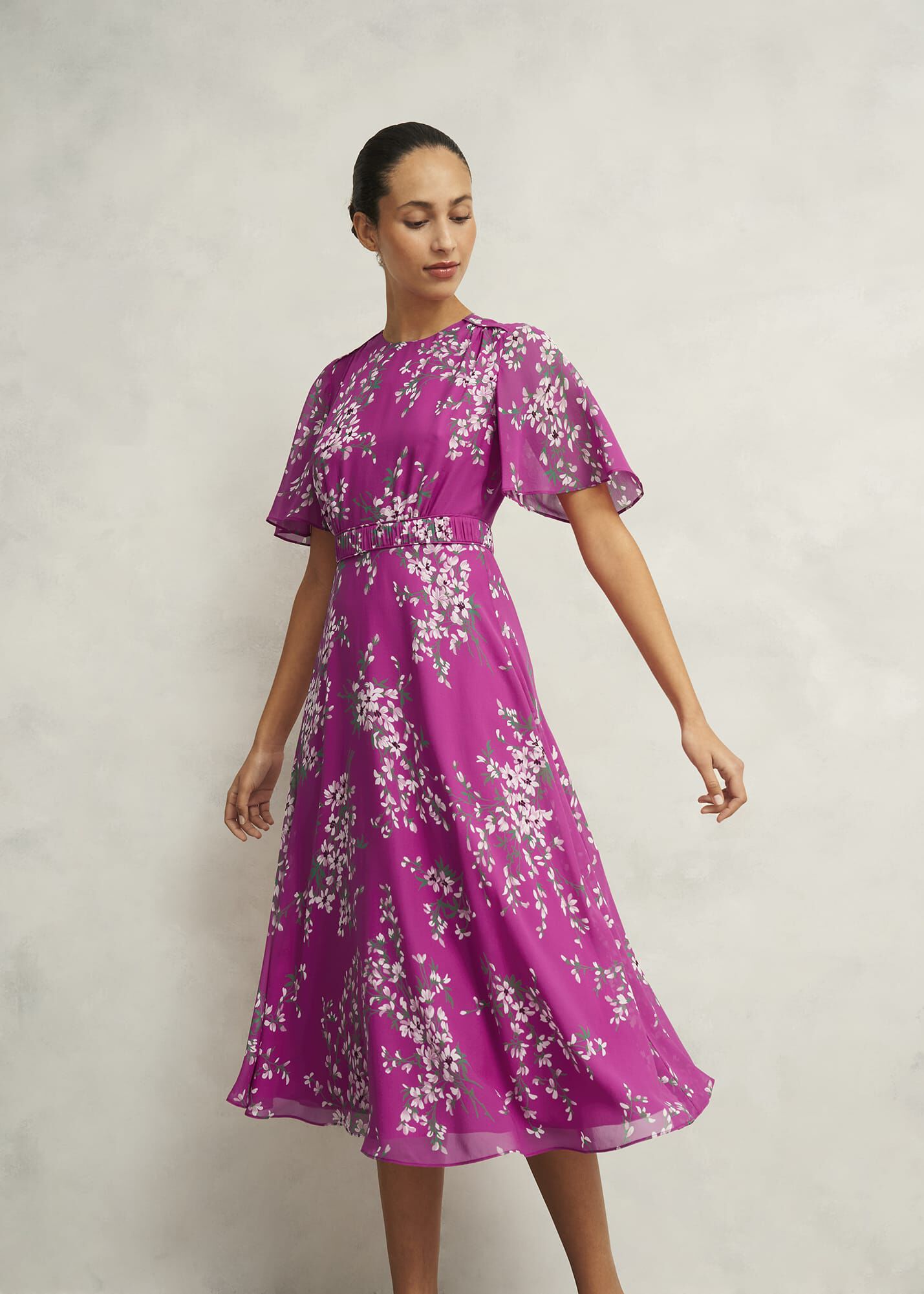 Petite Bronwyn Silk Dress