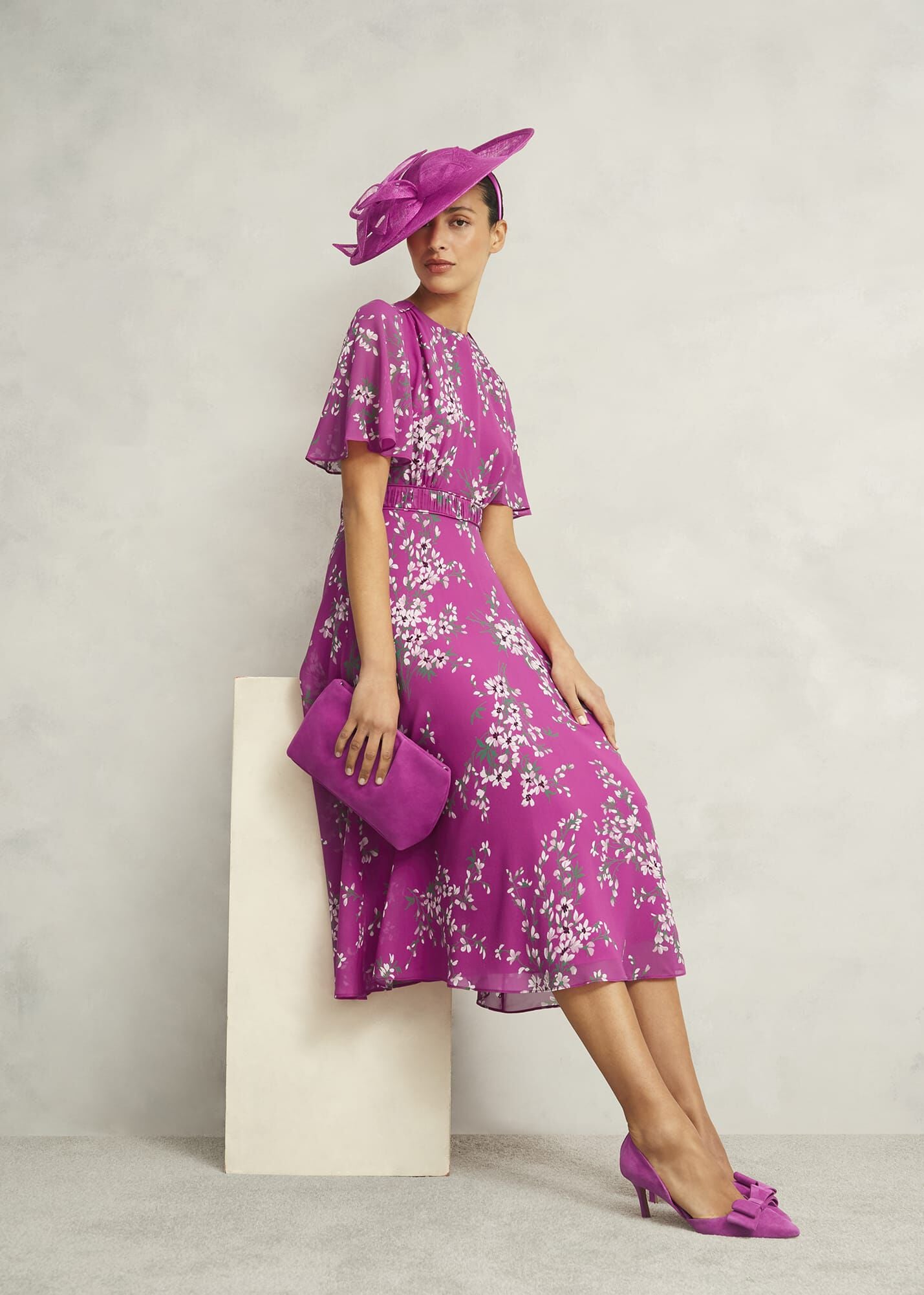 Petite Bronwyn Silk Dress