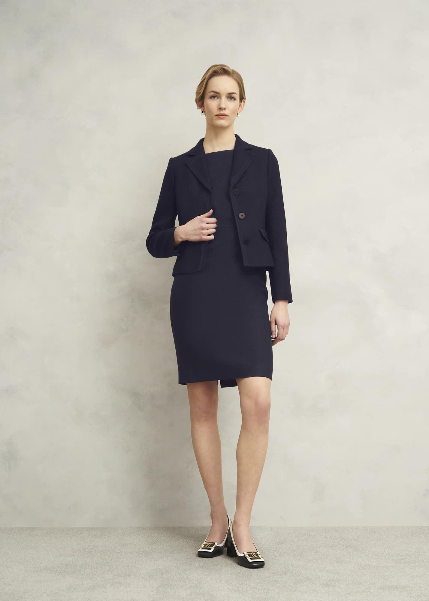 Adrian Tweed Dress