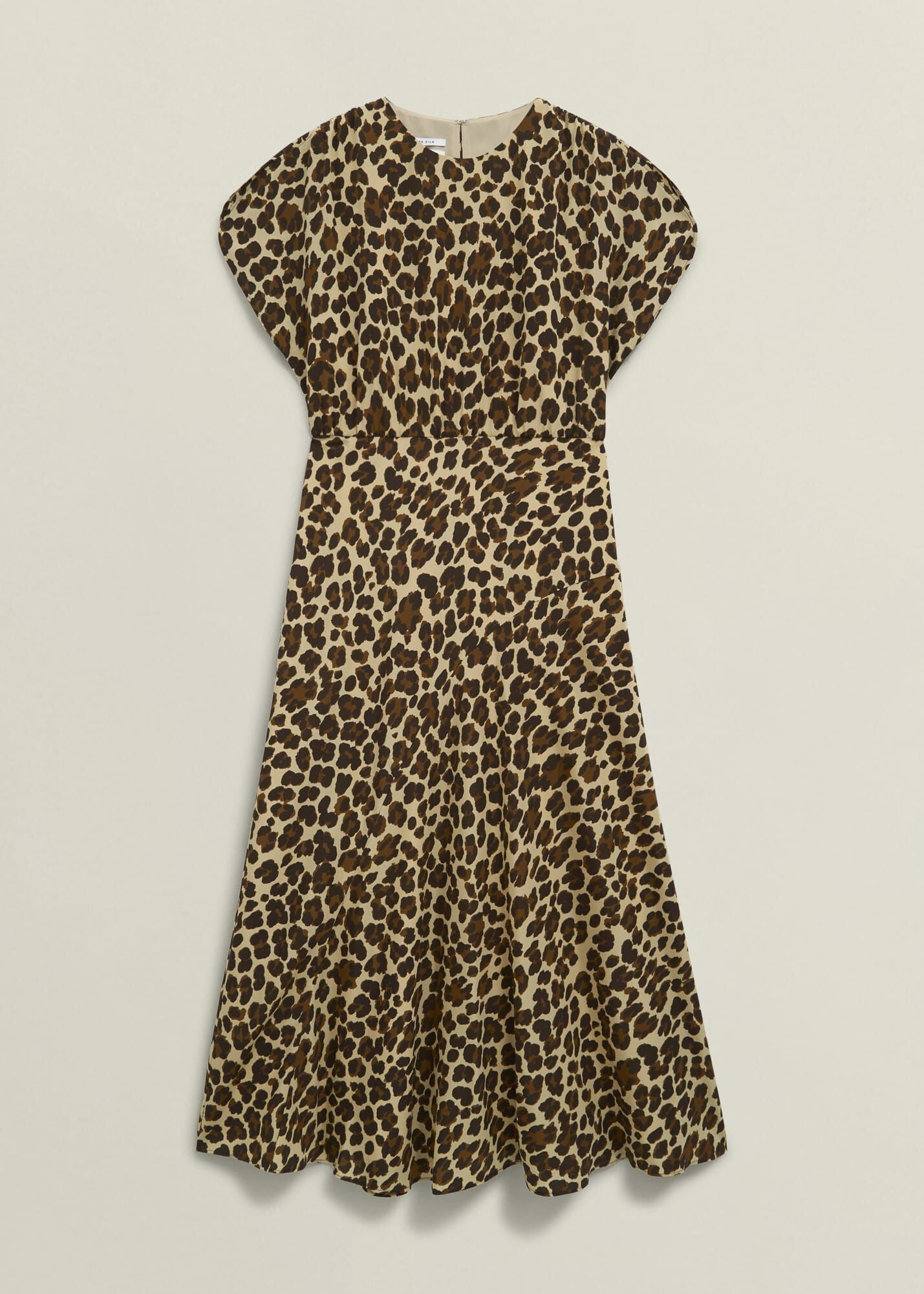 Hampton Leopard Silk Dress