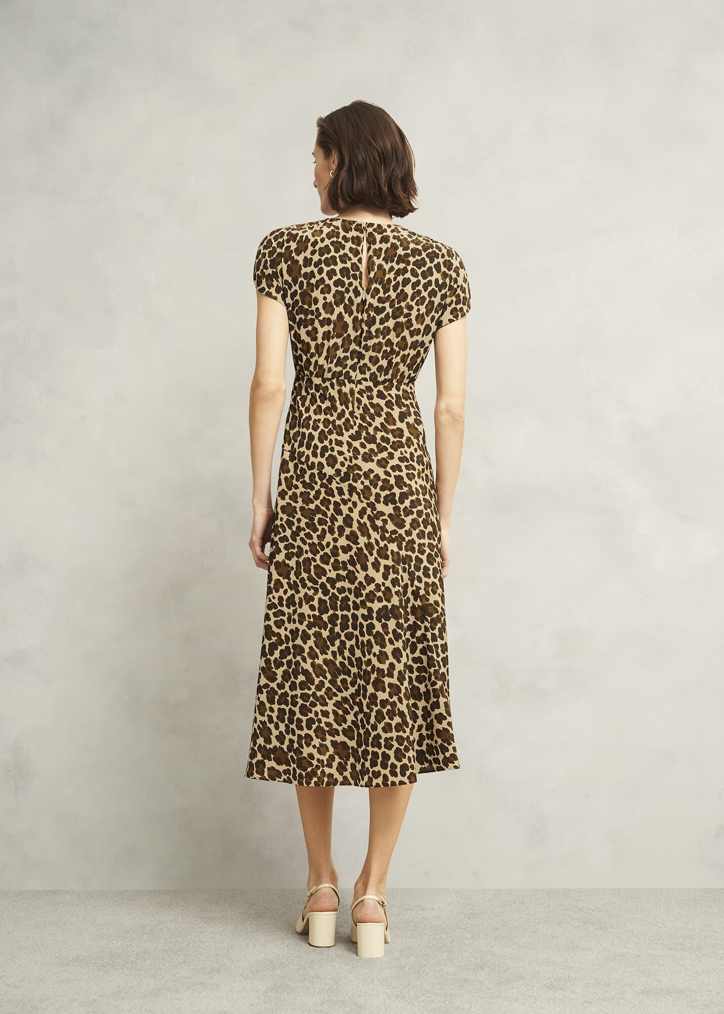 Hampton Leopard Silk Dress
