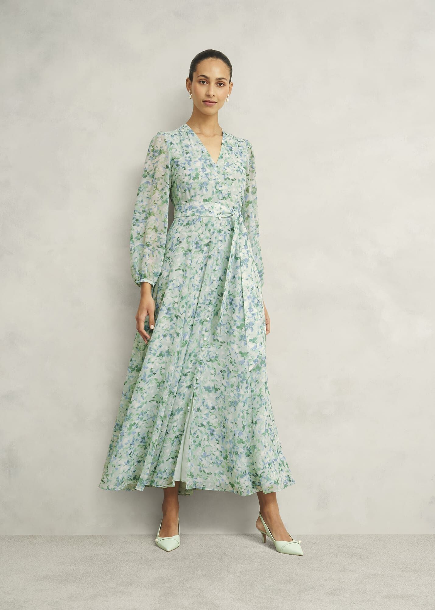 Thea Tie Belted Dress