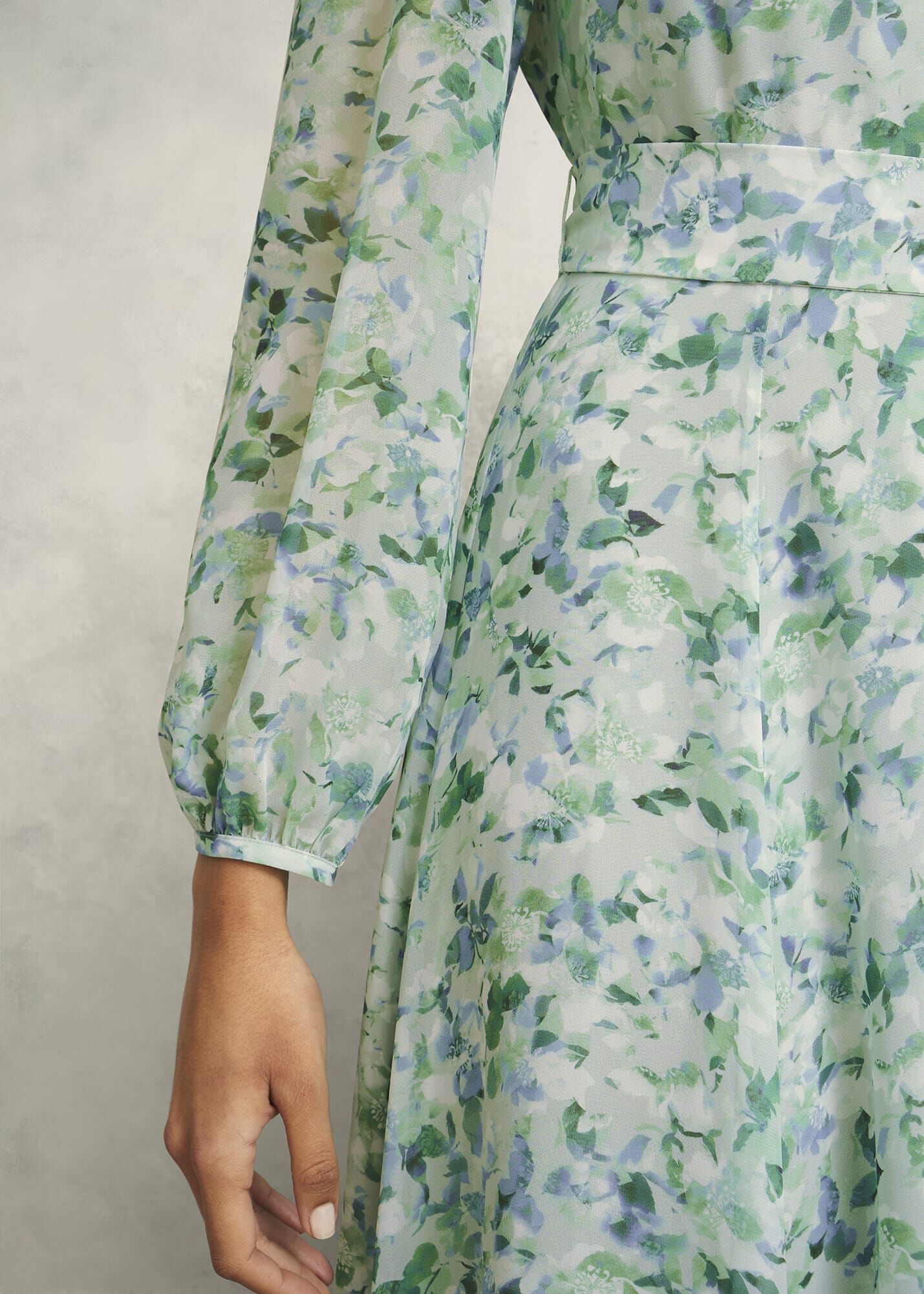 Petite Thea Tie Belted Dress