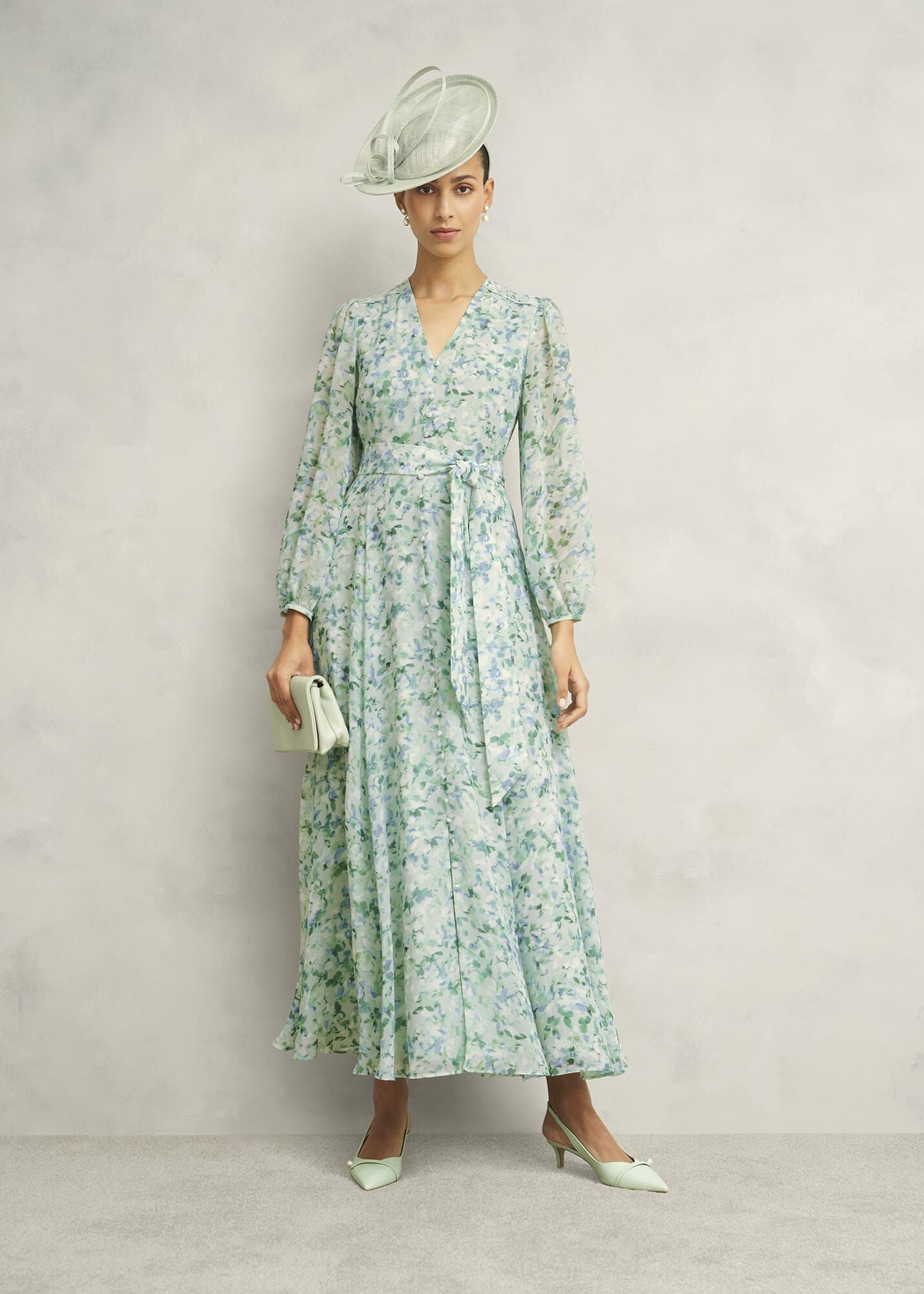 Petite Thea Tie Belted Dress