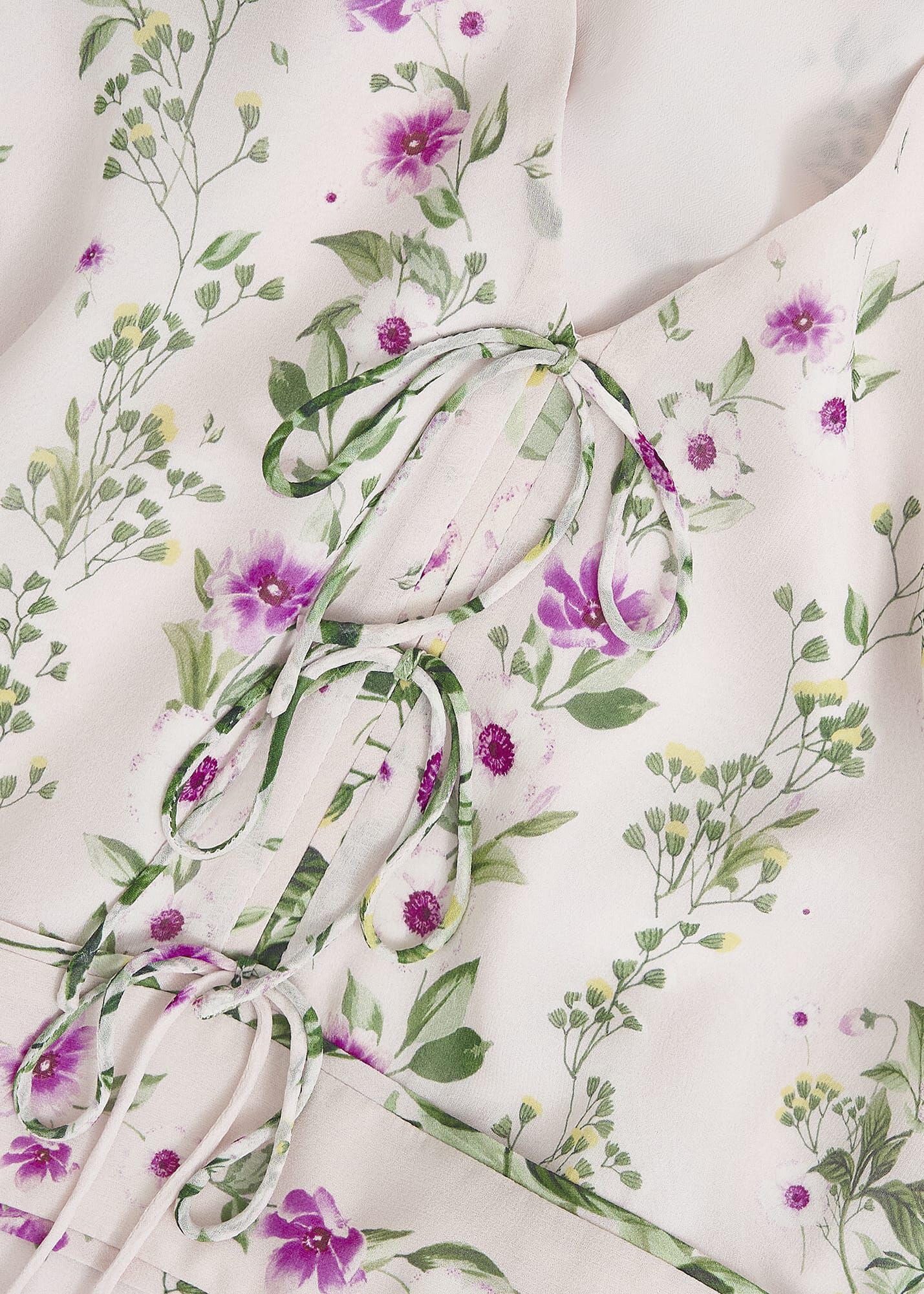 Petite Fay Silk Bow Detail Dress