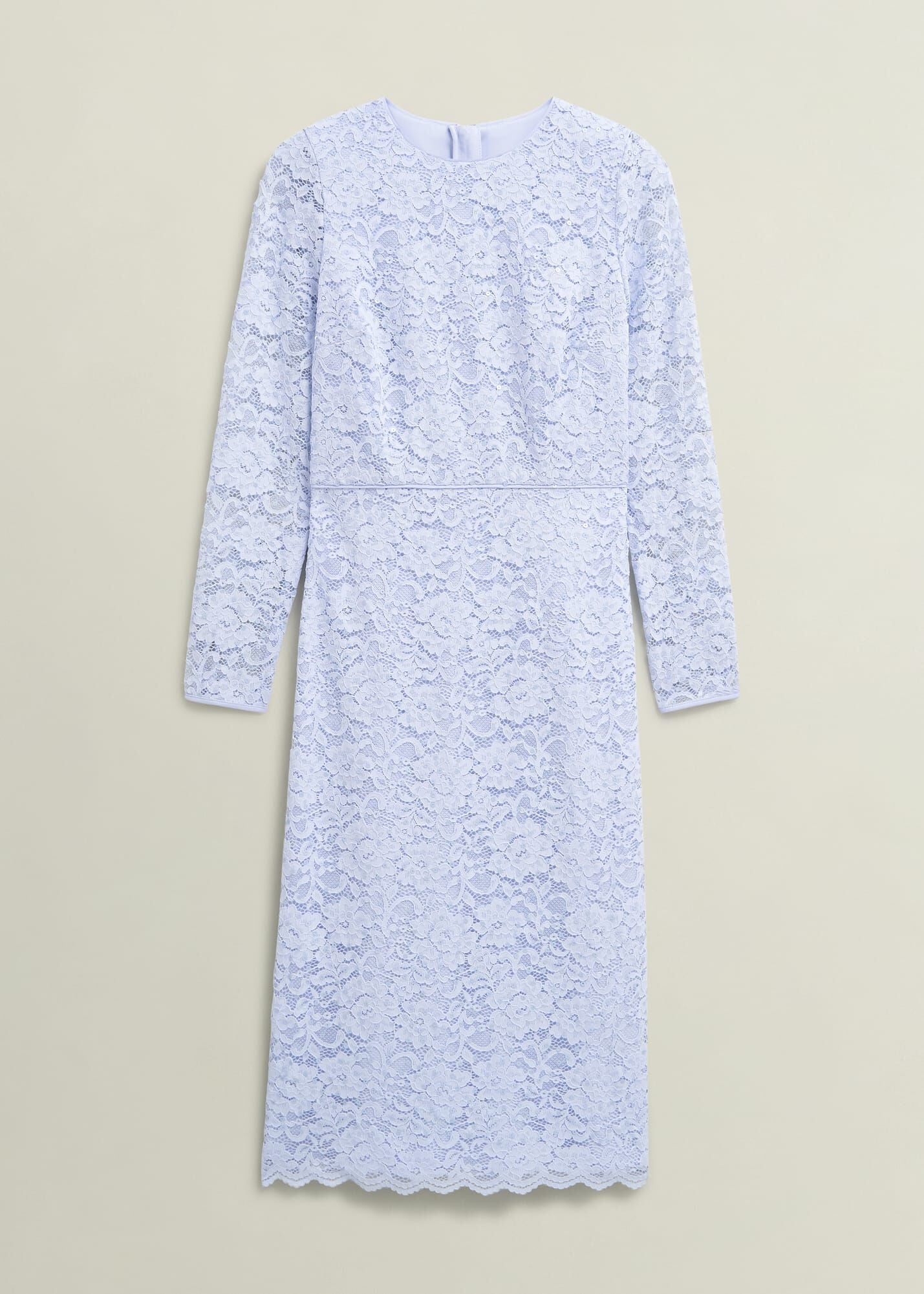 Petite Ottilie Lace Sequin Dress
