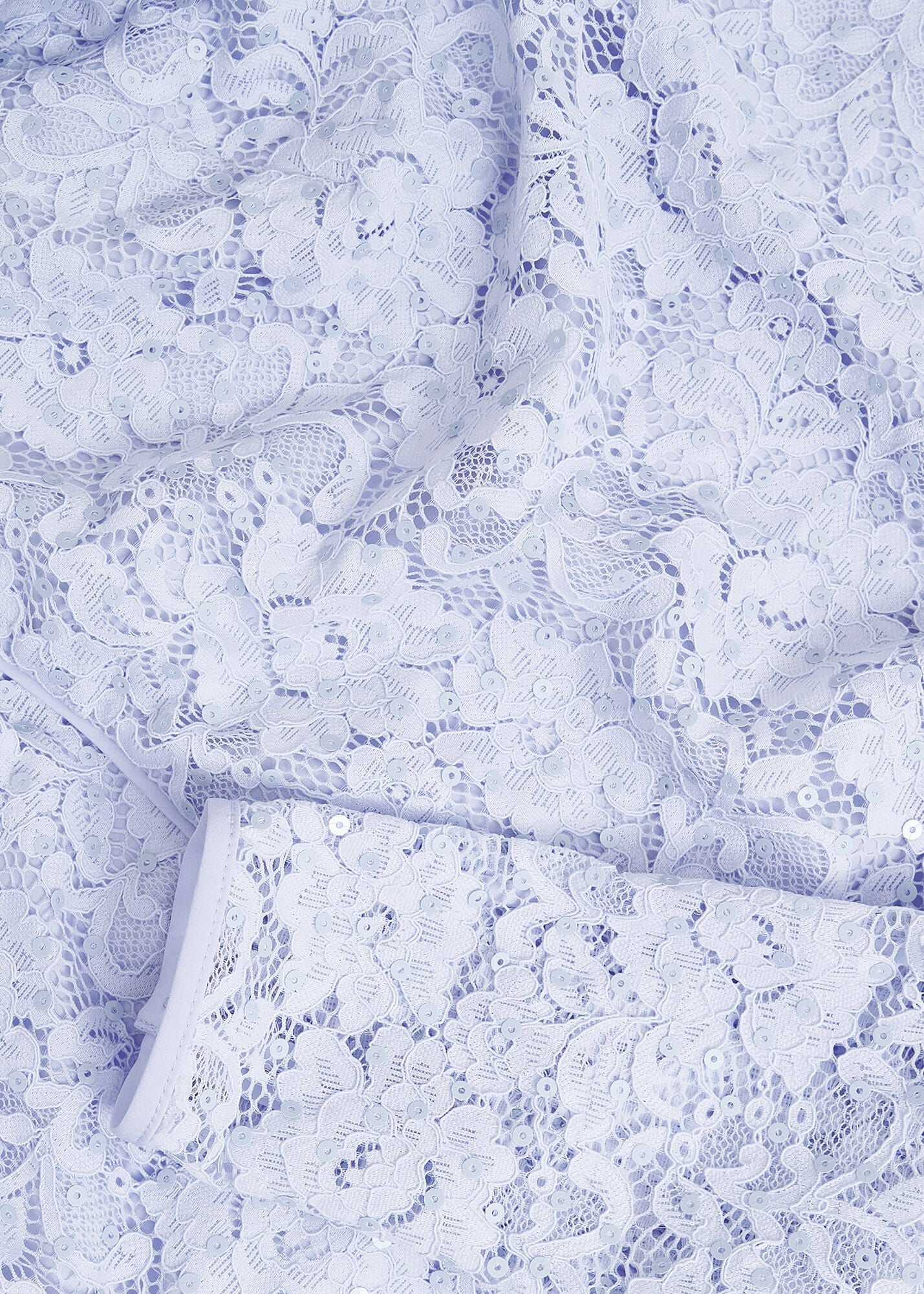 Petite Ottilie Lace Sequin Dress