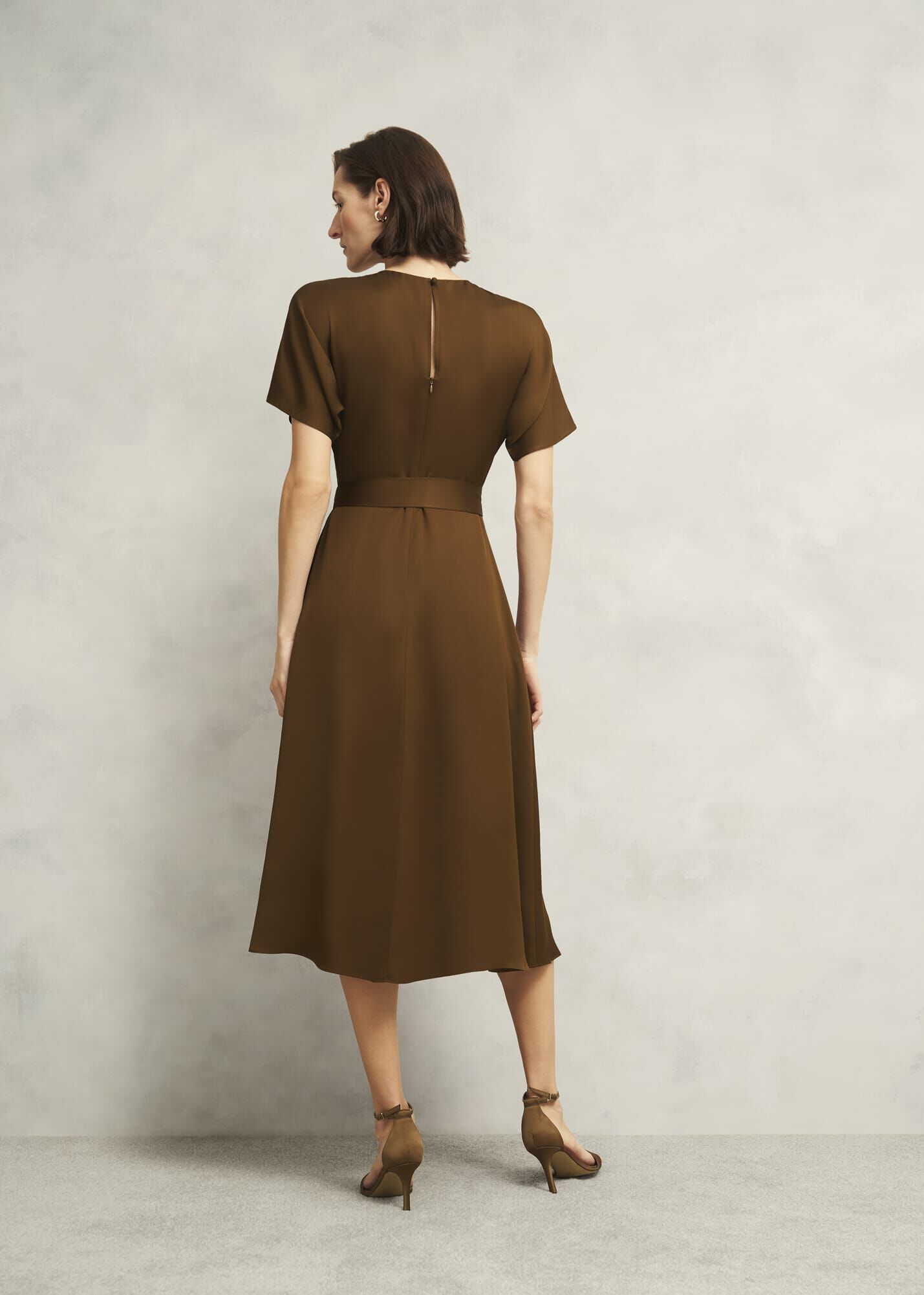 Darracott Tie Waist Midi Dress