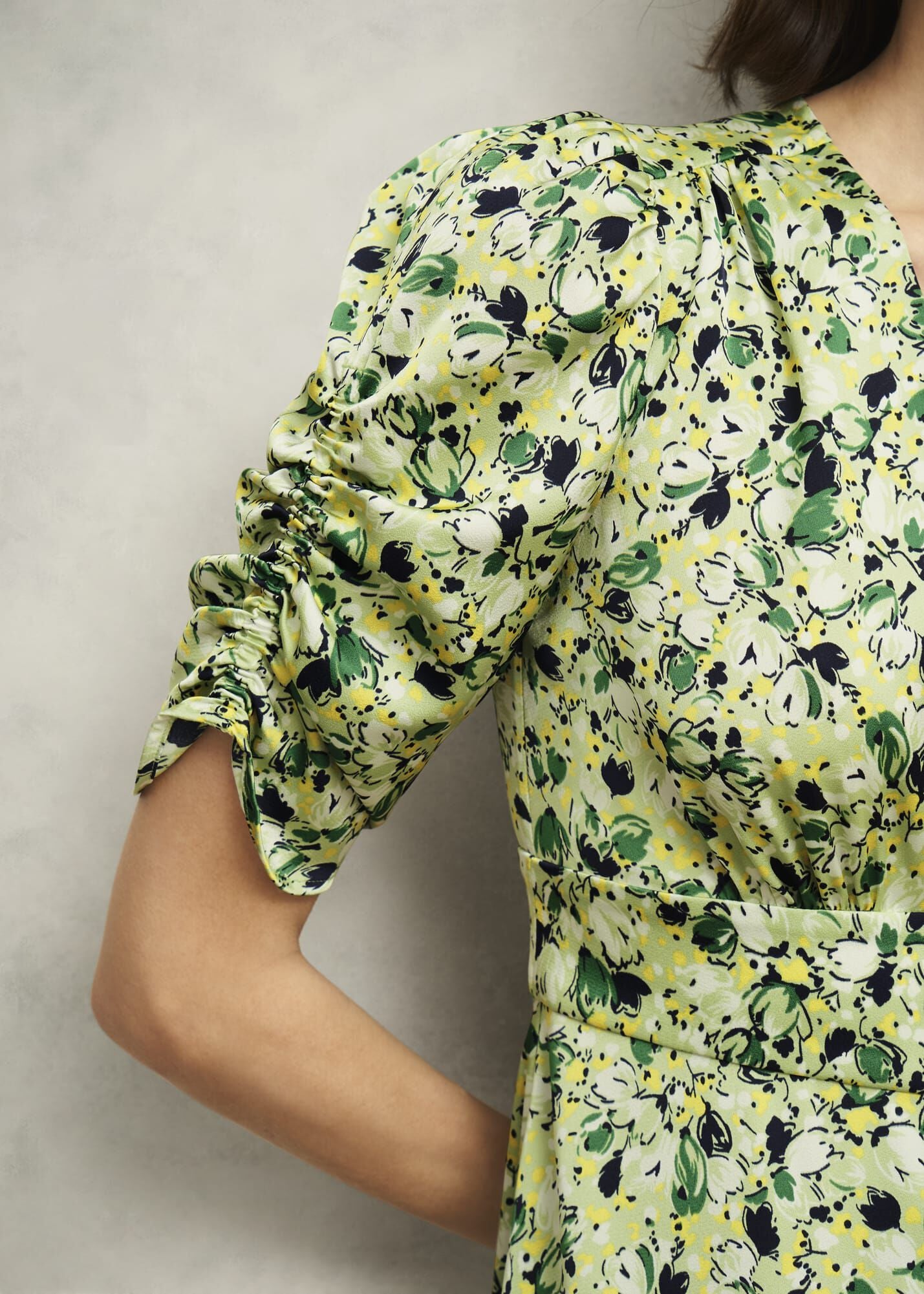 Ennerdale V Neck Midi Dress