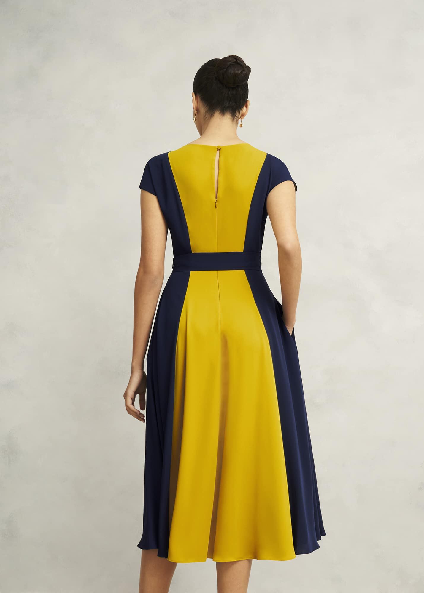 Petite Emery Tie Belted Dress