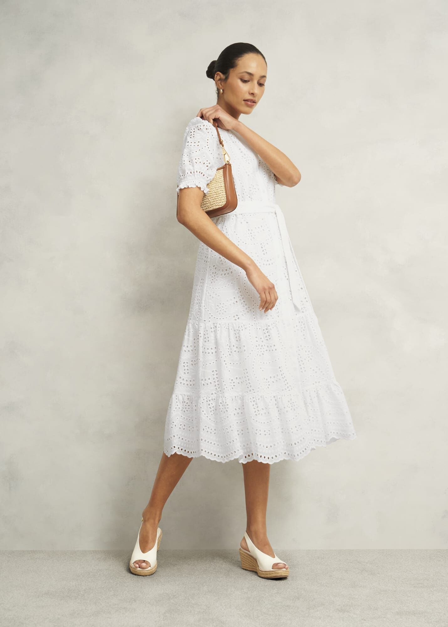 Petite Rosanna Broderie Dress