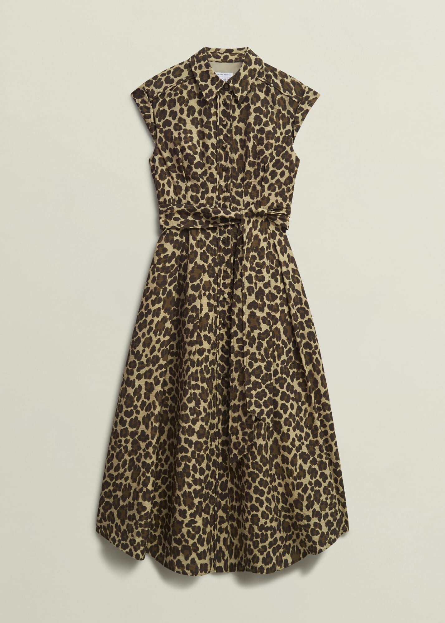 Hurst Leopard Shirt Dress