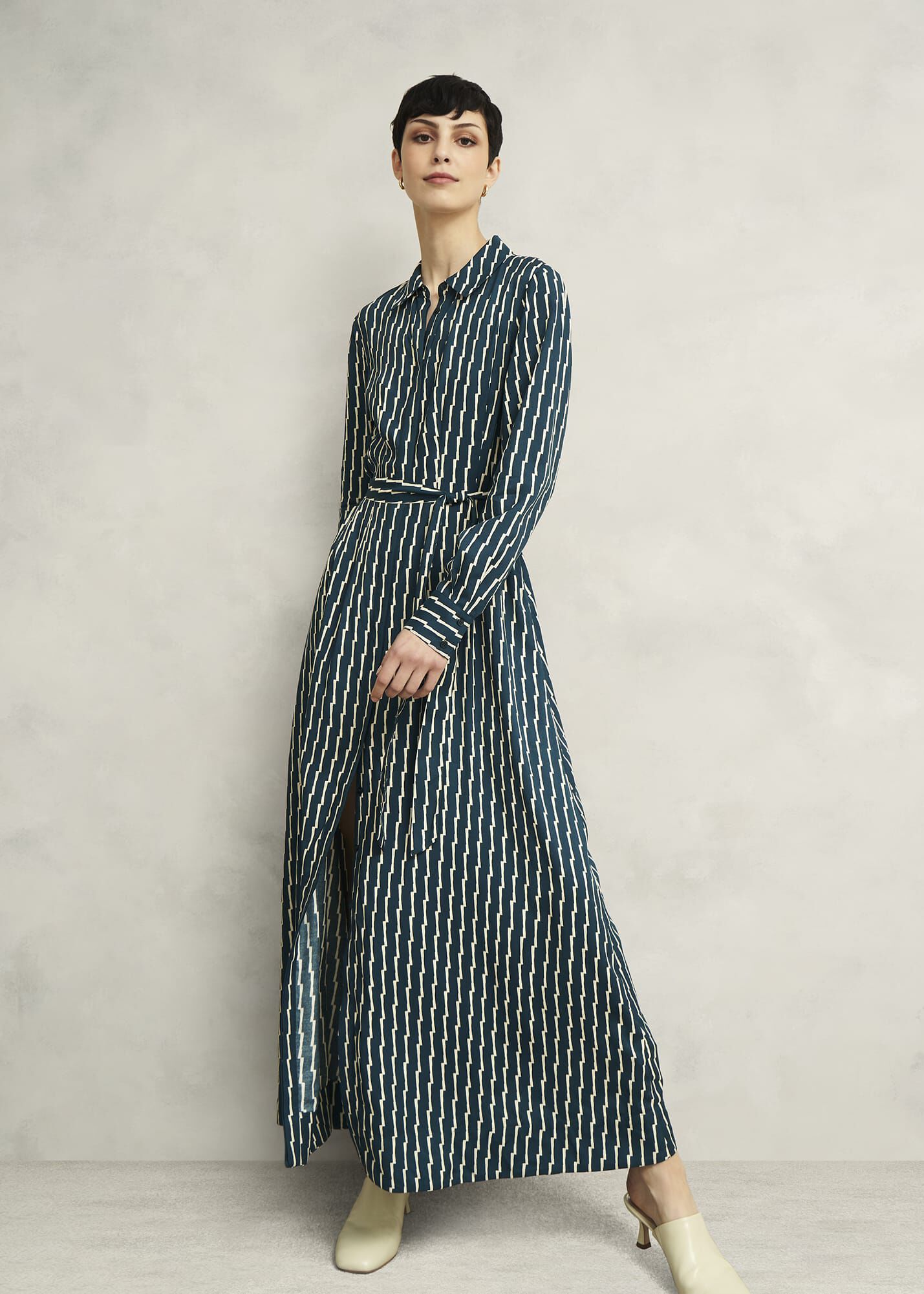 Serpentine Shirt Dress