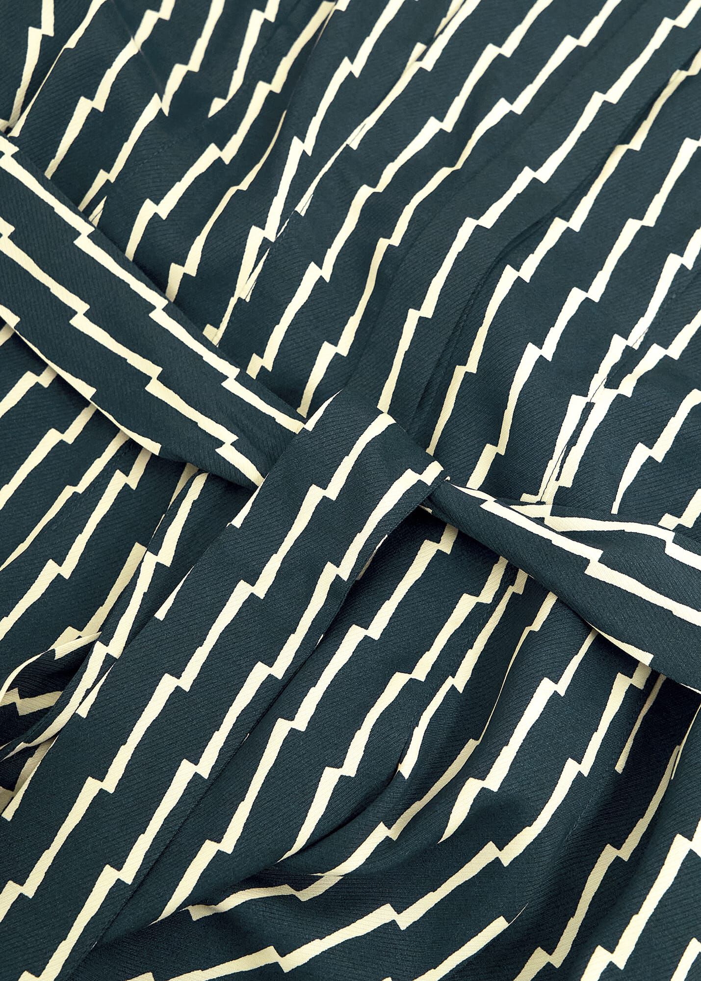 Serpentine Shirt Dress