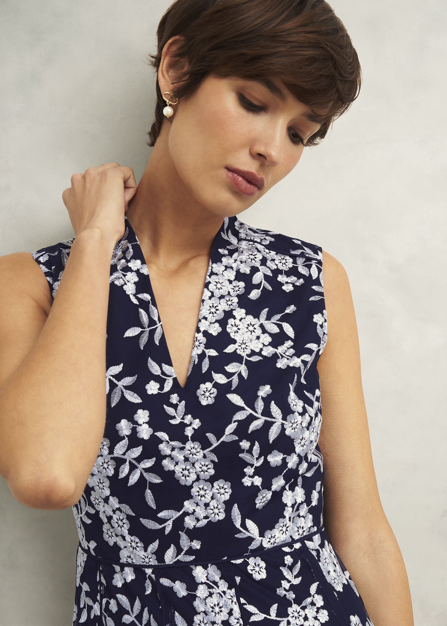Quin Embroidered Dress