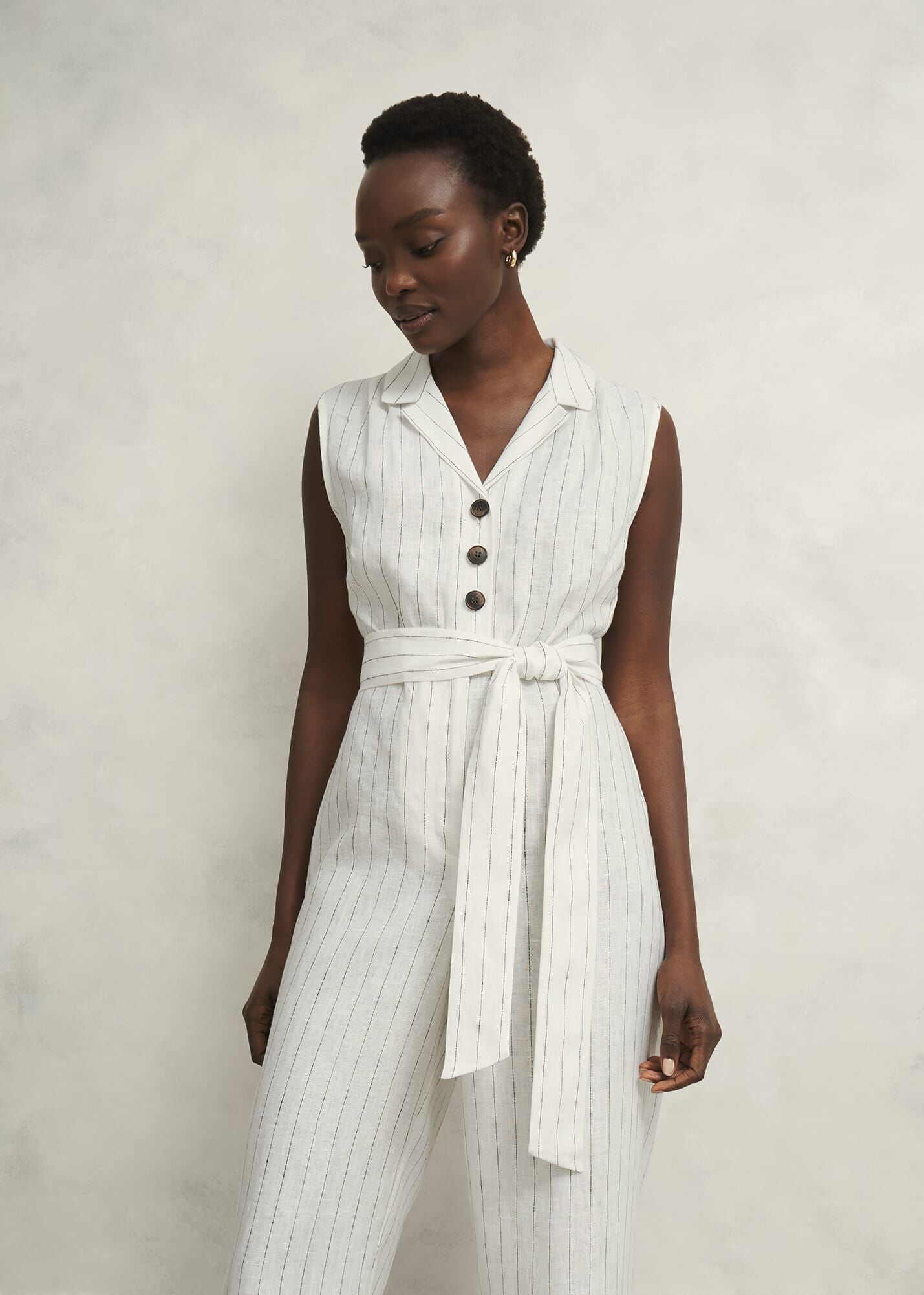 Destiny Linen Jumpsuit