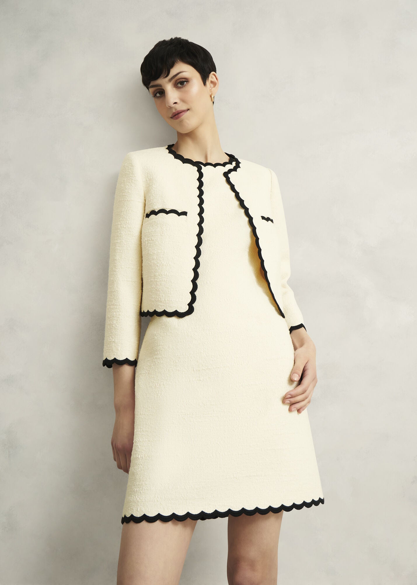 Laskett Boucle Mini Dress