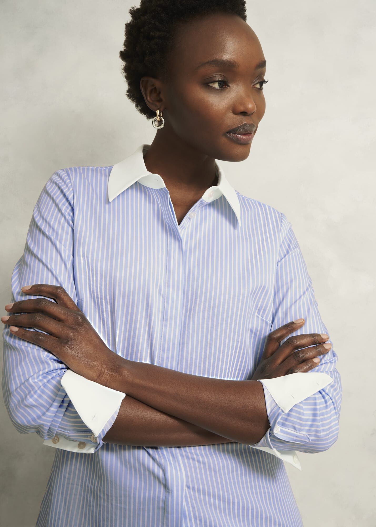 Victoria Cotton Blend Shirt