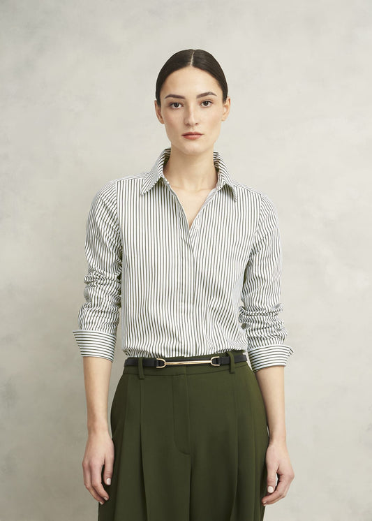 Andra Cotton Blend Shirt