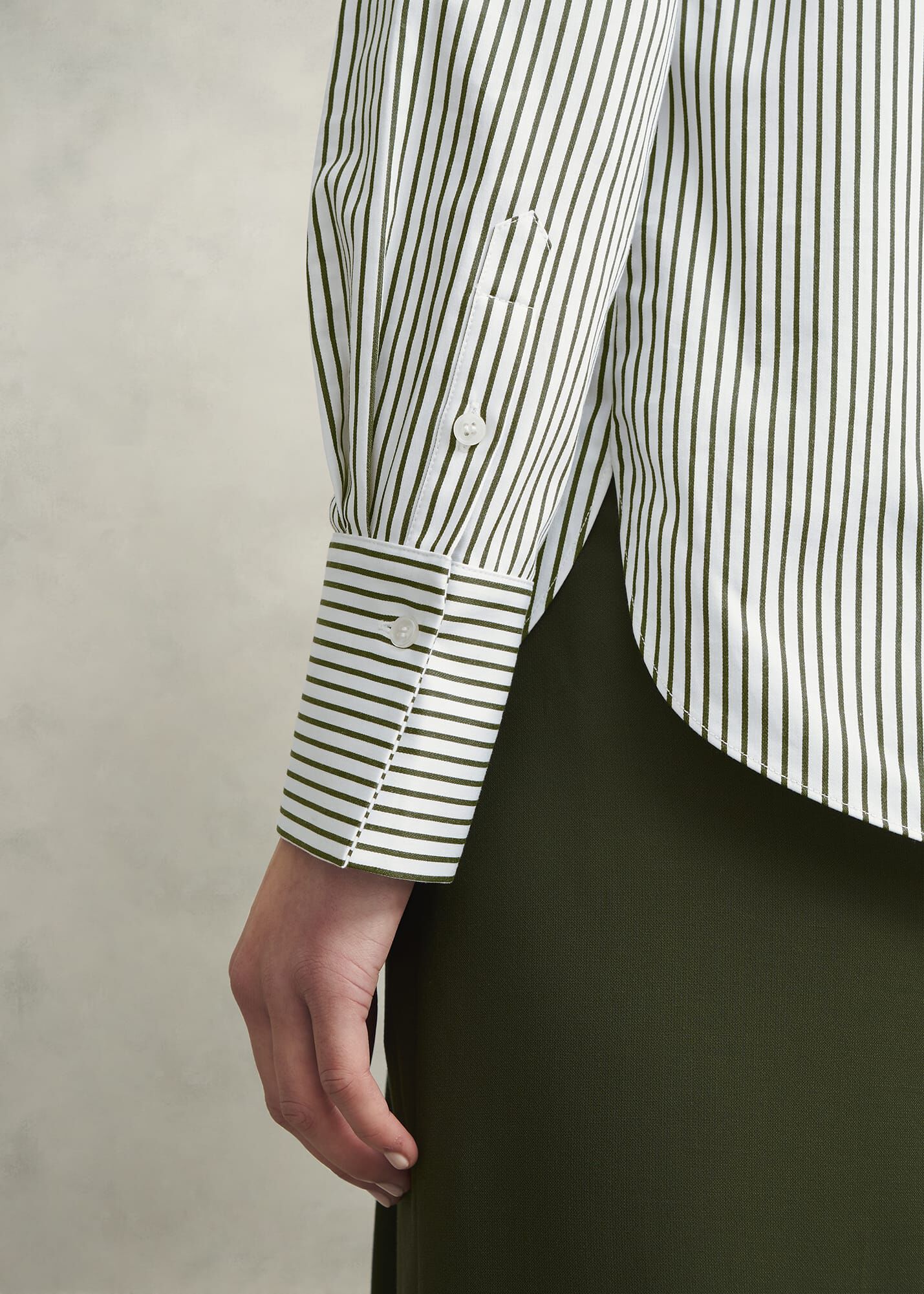 Andra Cotton Blend Shirt