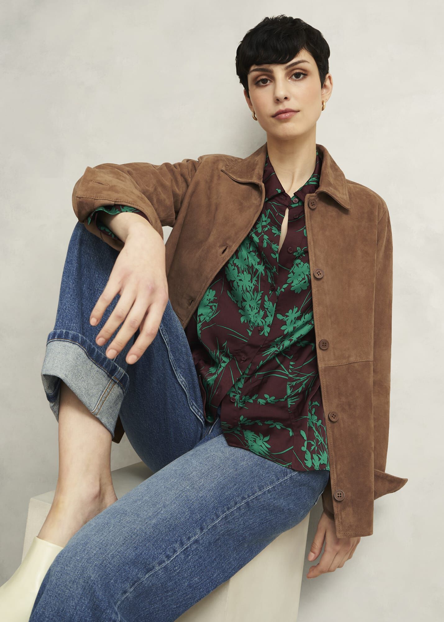 Hever Suede Shirt