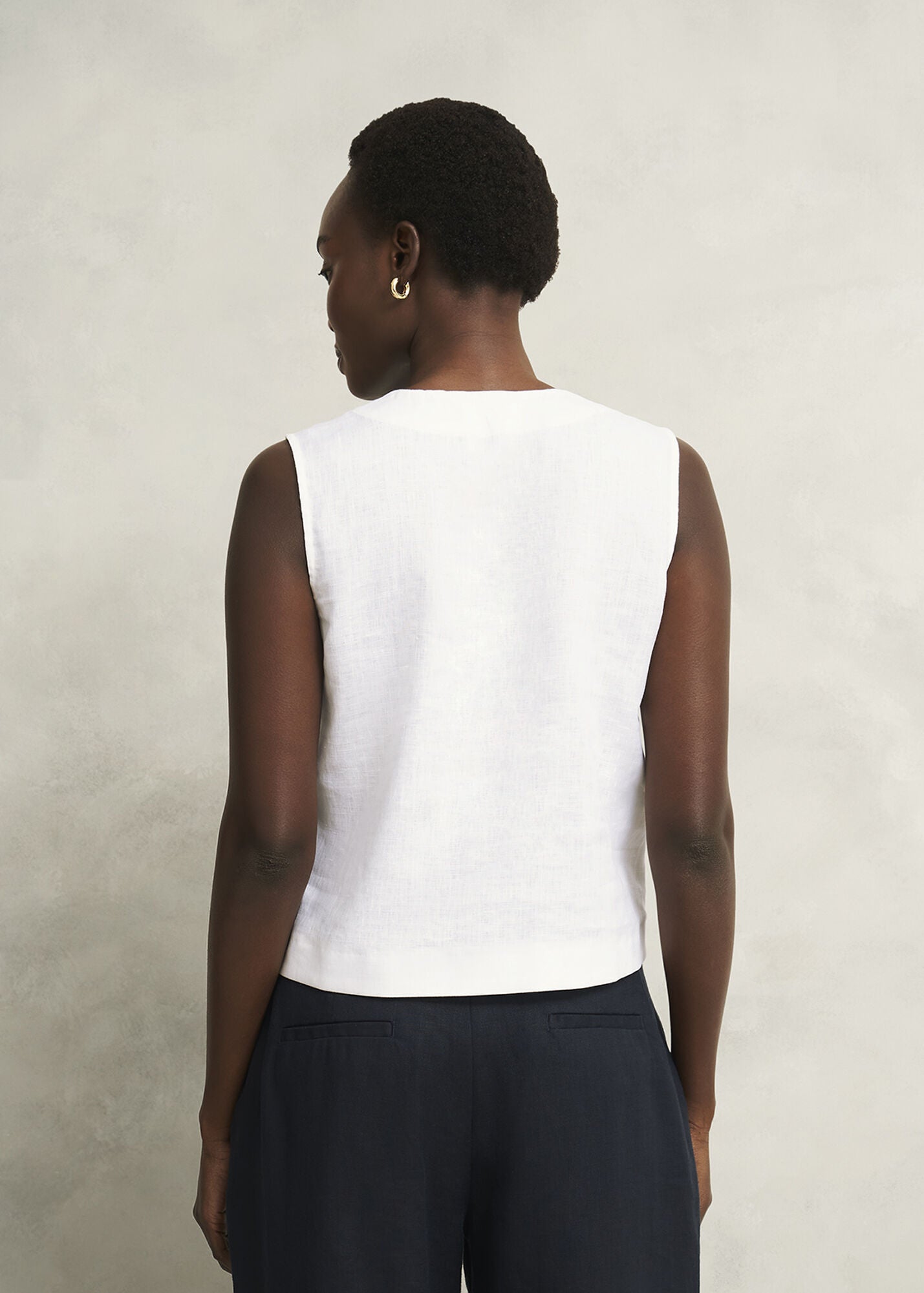 Kaylee Linen Top