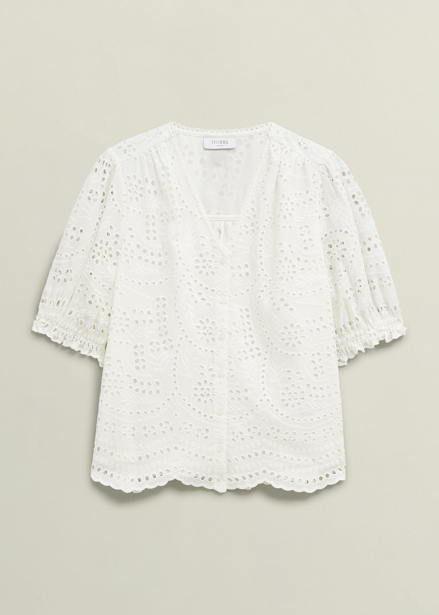 Chiara Broderie Blouse