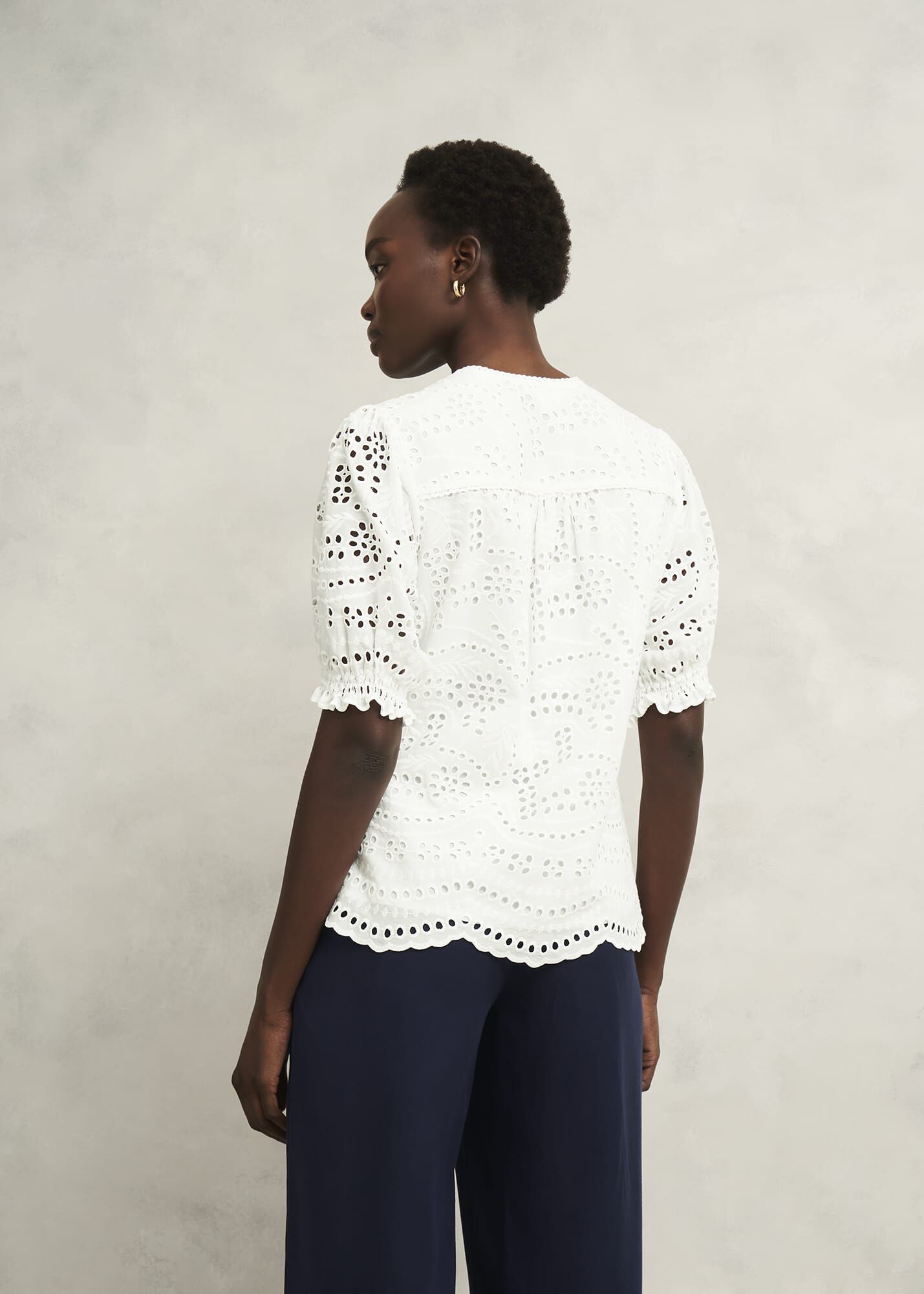Chiara Broderie Blouse