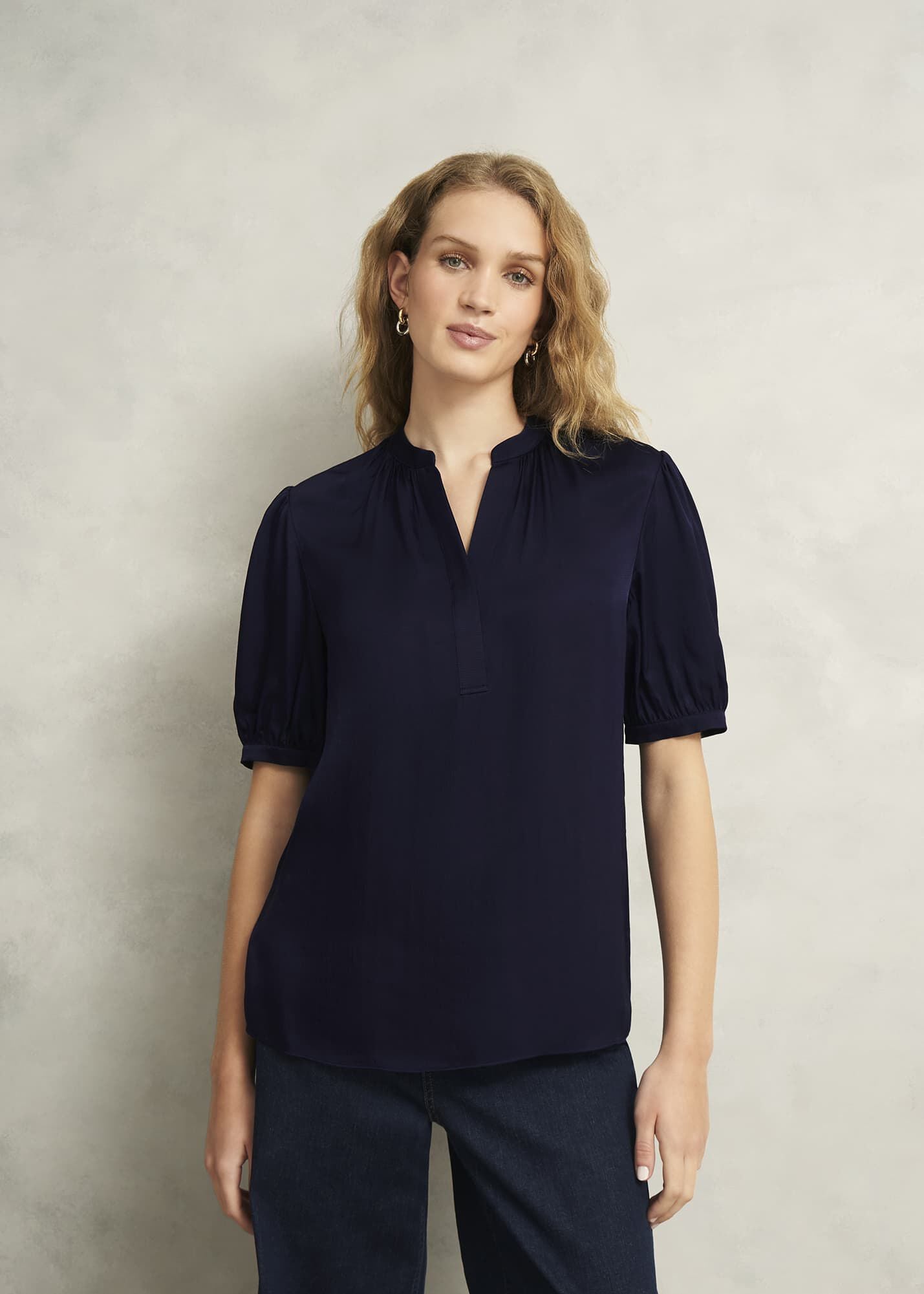 Anastasia Satin Blouse