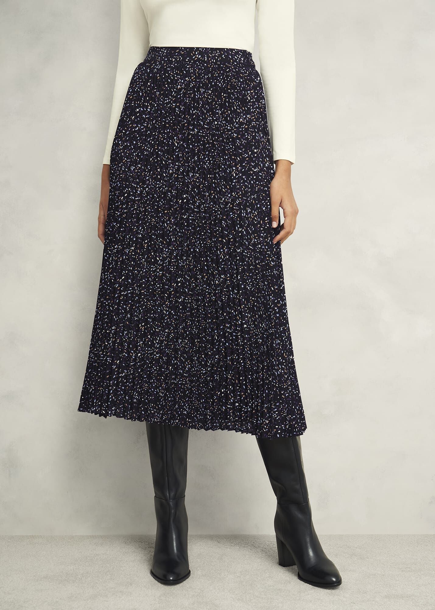 Teia Pleated Skirt