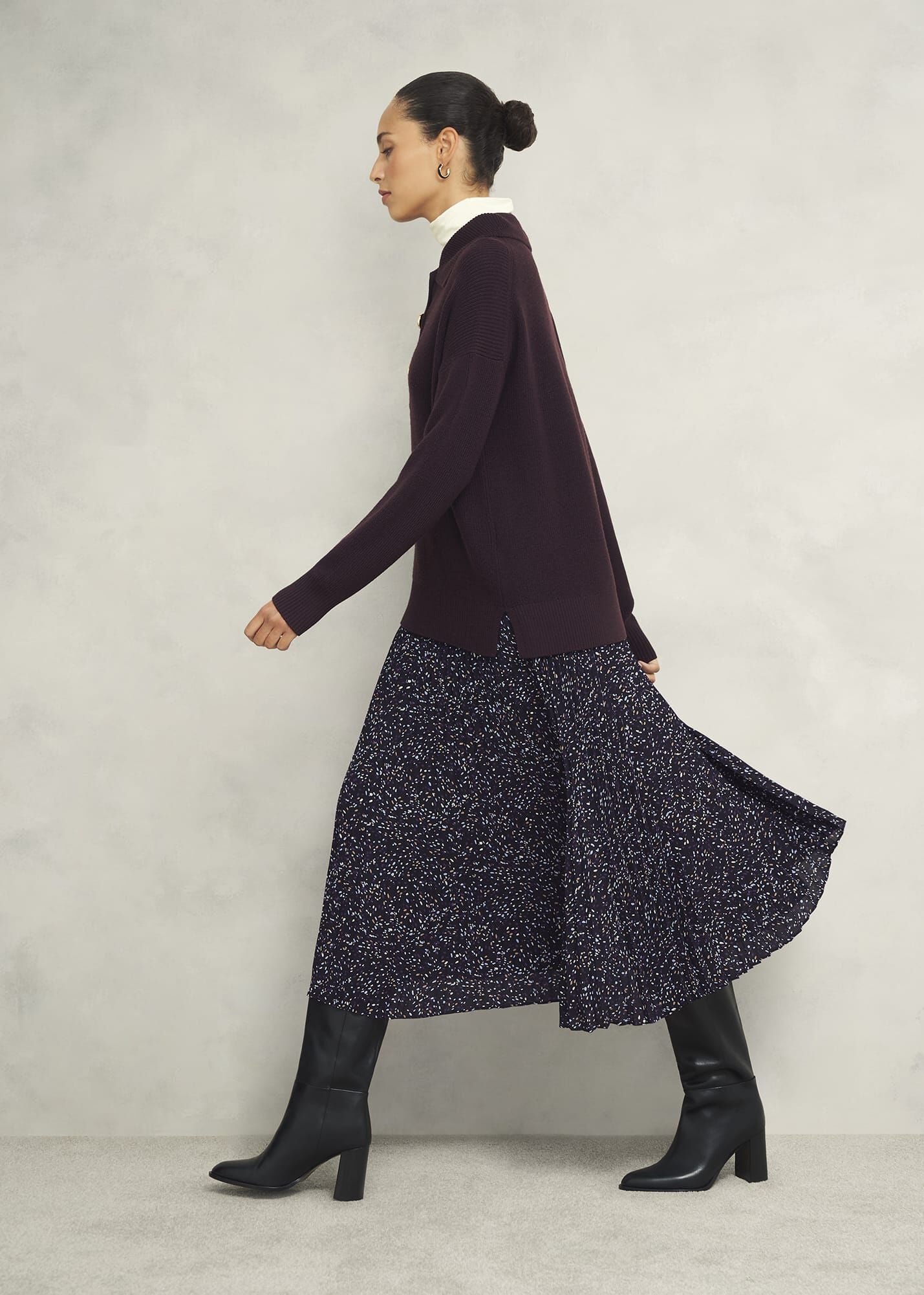 Teia Pleated Skirt