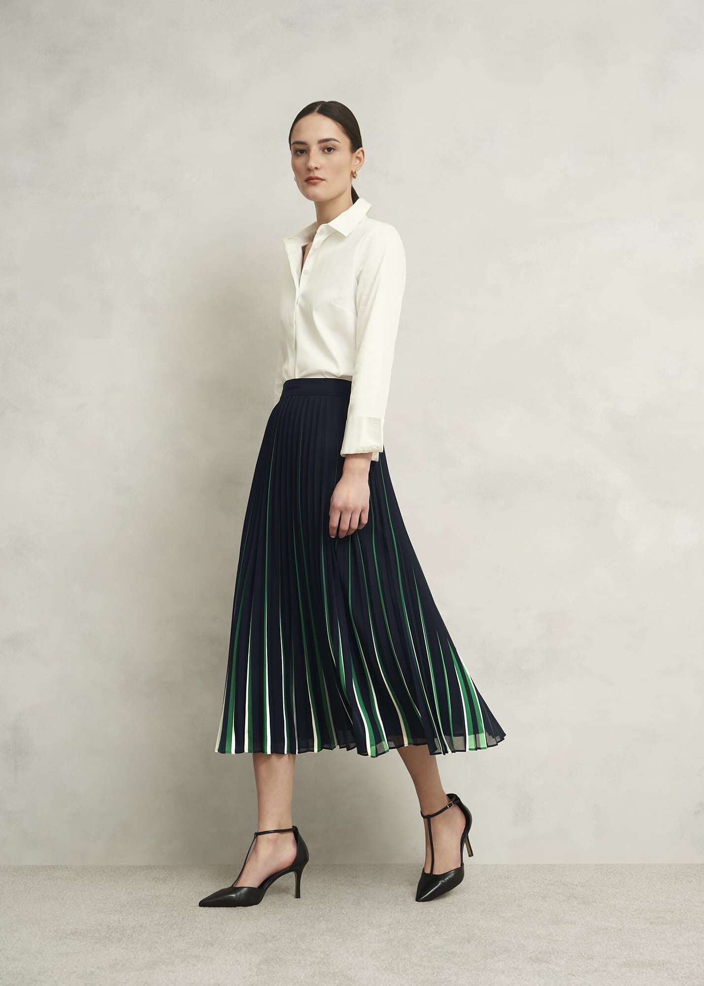 Vida Pleated Skirt